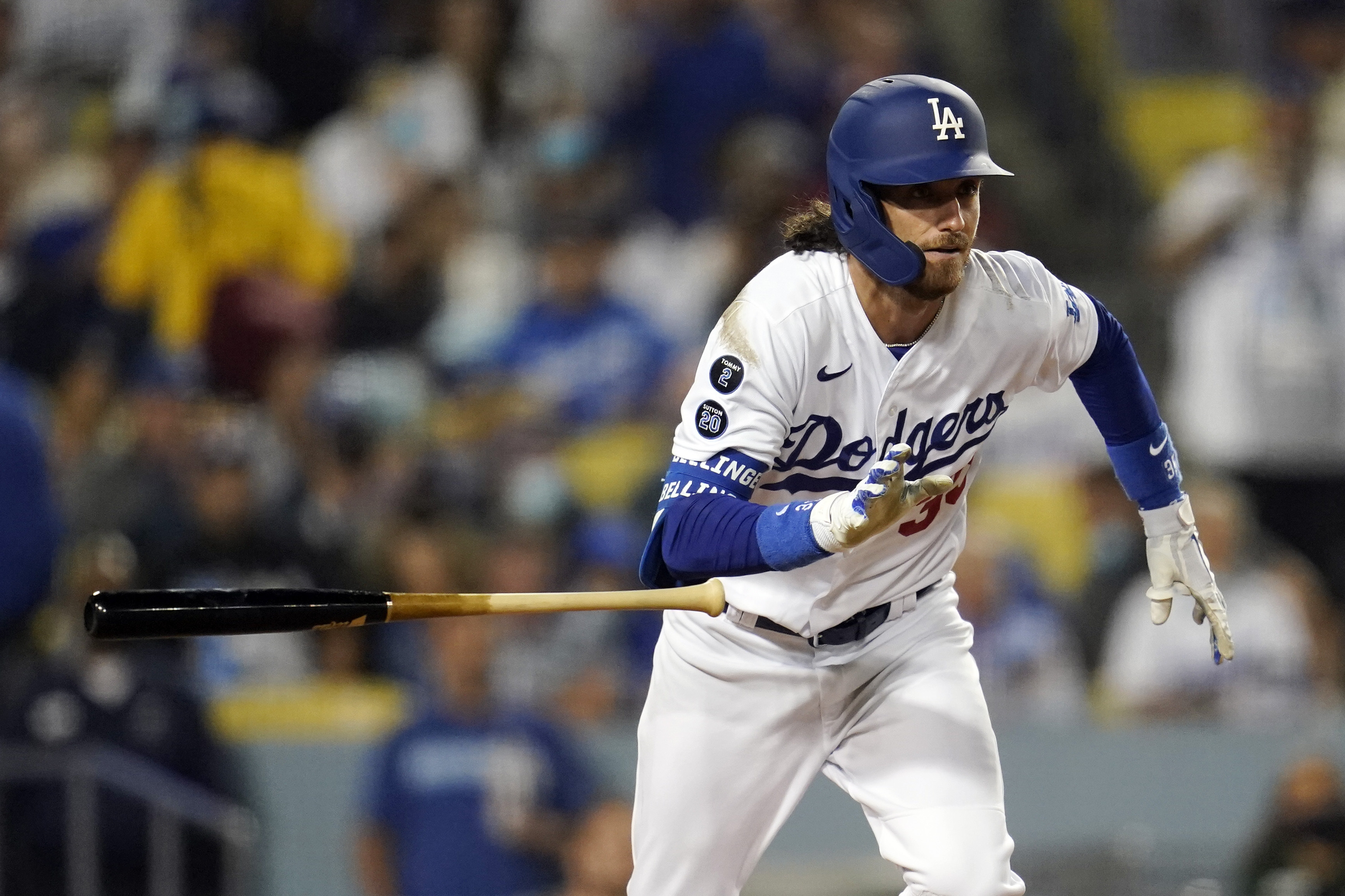 Cody Bellinger Hits Home Run On Bobblehead Night At Dodger Stadium