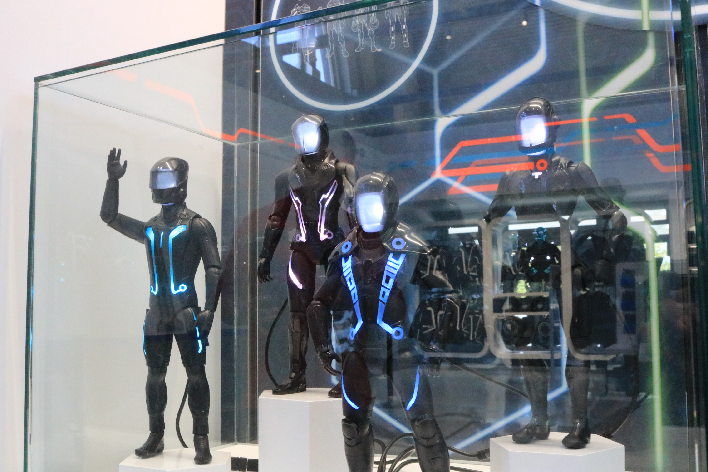 Custom Face Action Figures : Tron Identity Program