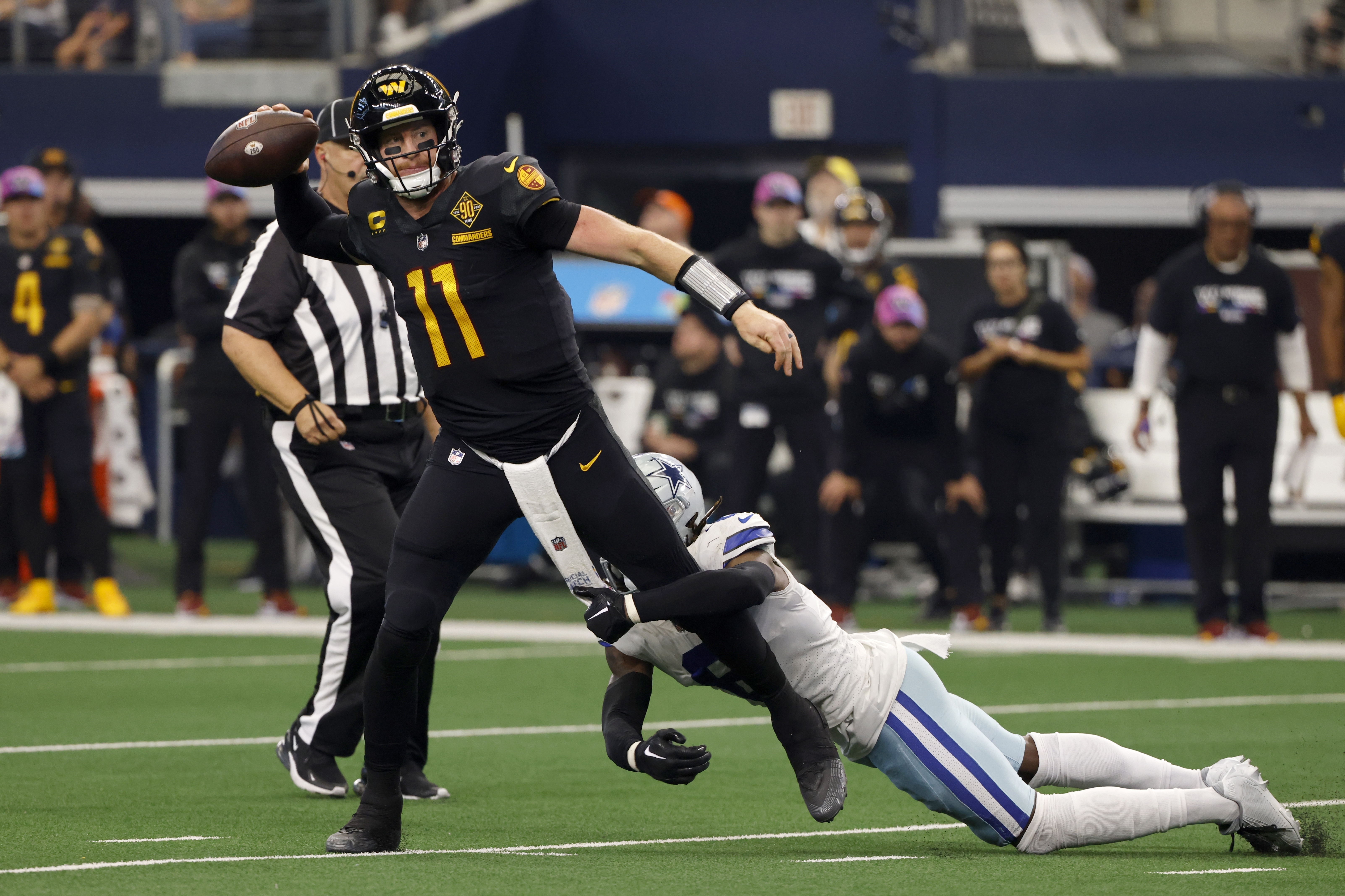 Commanders lose to Cowboys 25-10 Sunday