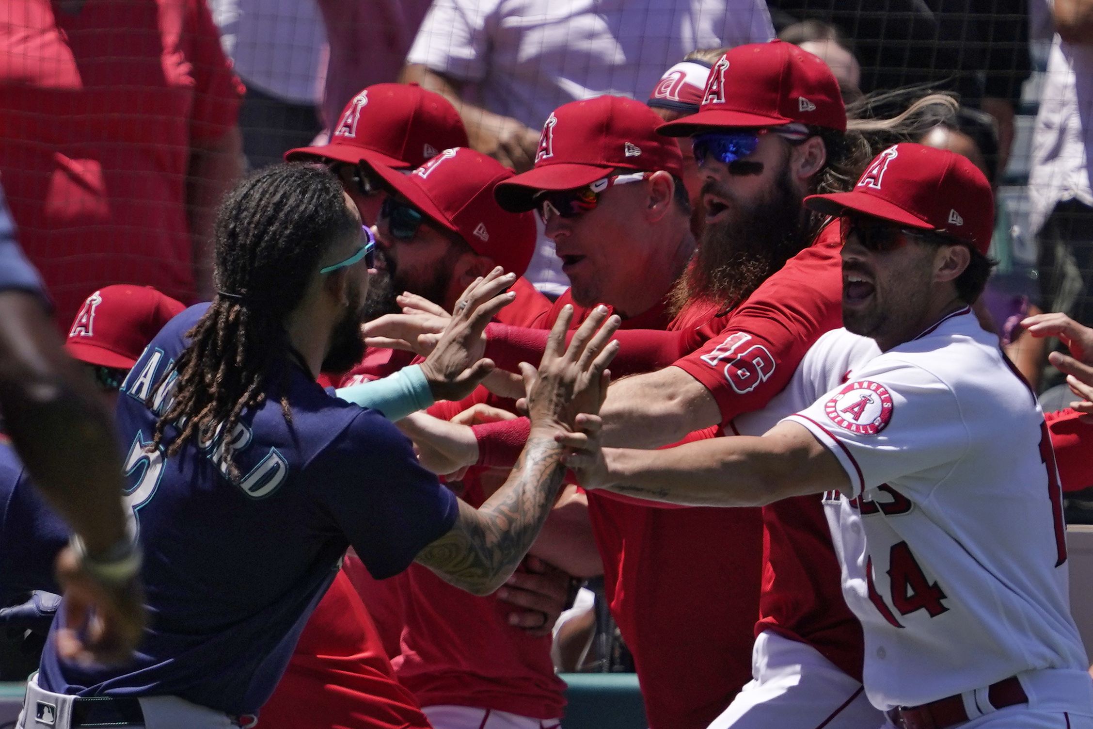 Angels' Anthony Rendon suspended after aggressive altercation with