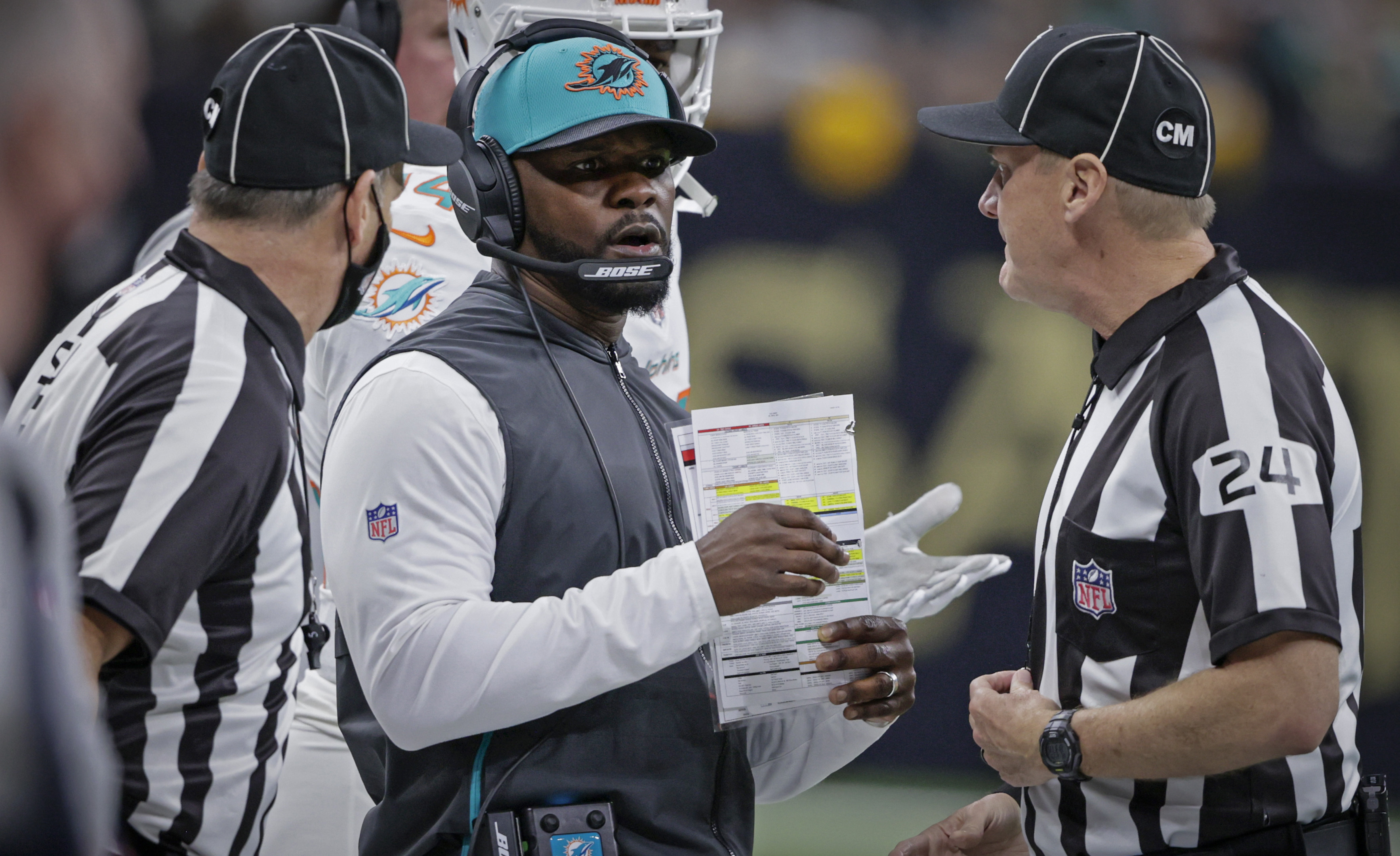 Brian Flores: Dolphins' tanking demand attacked 'integrity of the