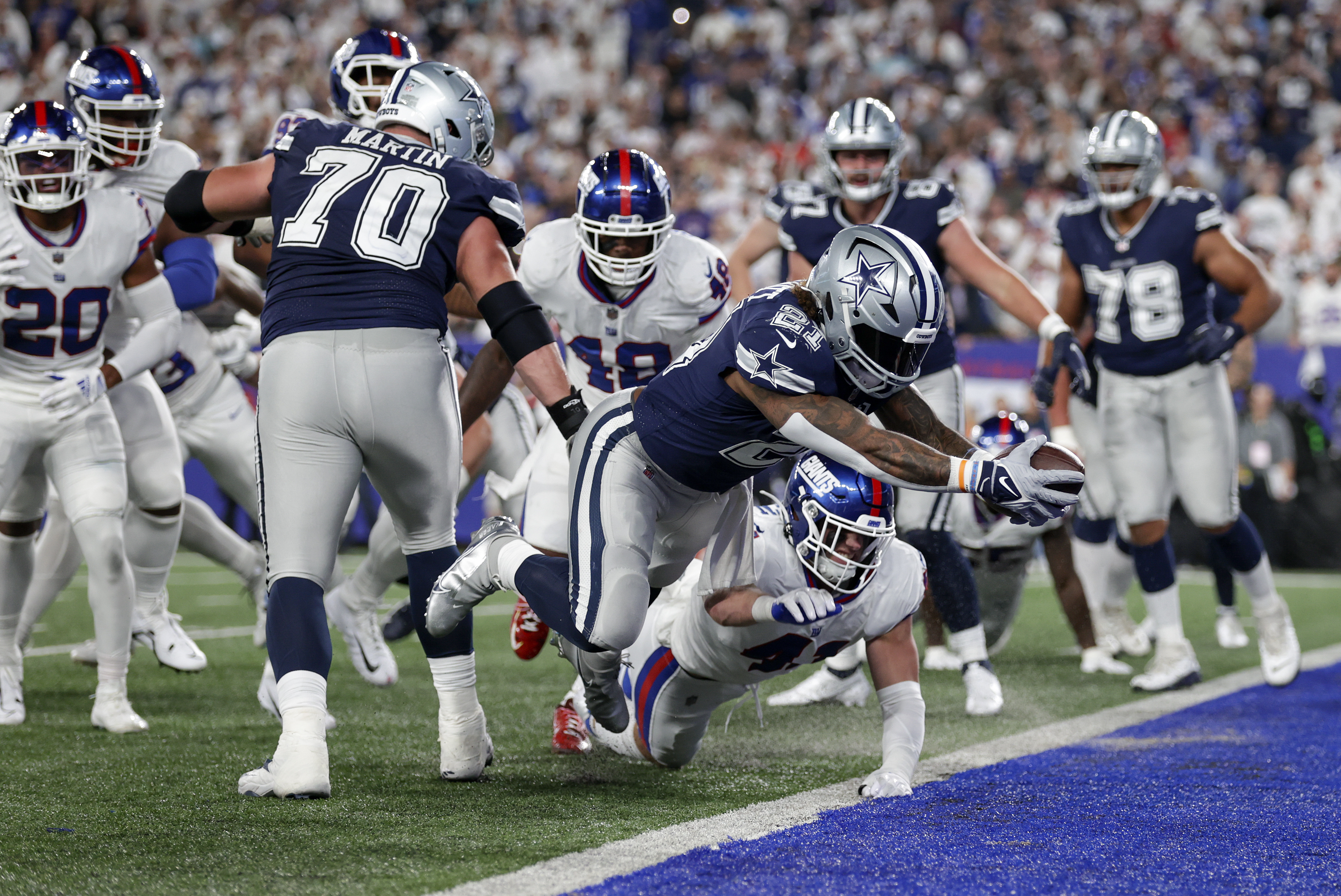 Giants look forward after 'humbling' 40-0 drubbing by Cowboys - ESPN