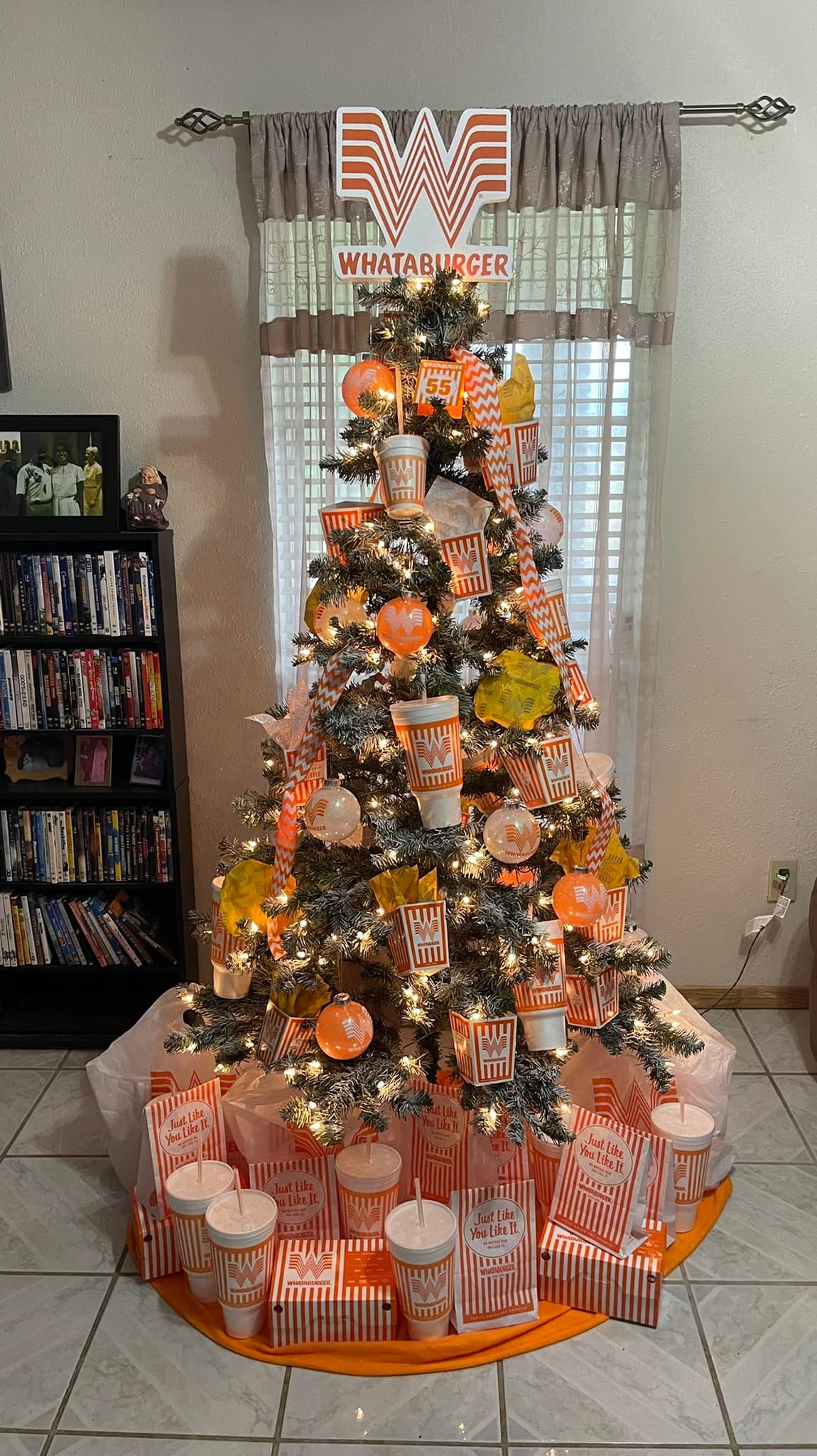 Whataburger Christmas Tree