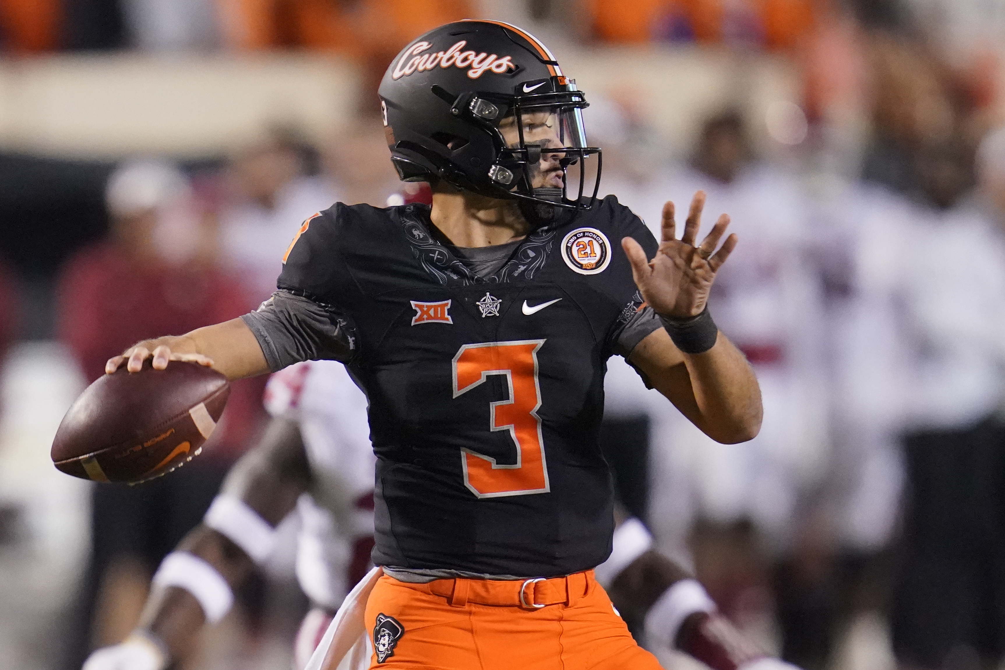 How Malcolm Rodriguez grew into linebacker for Oklahoma State football