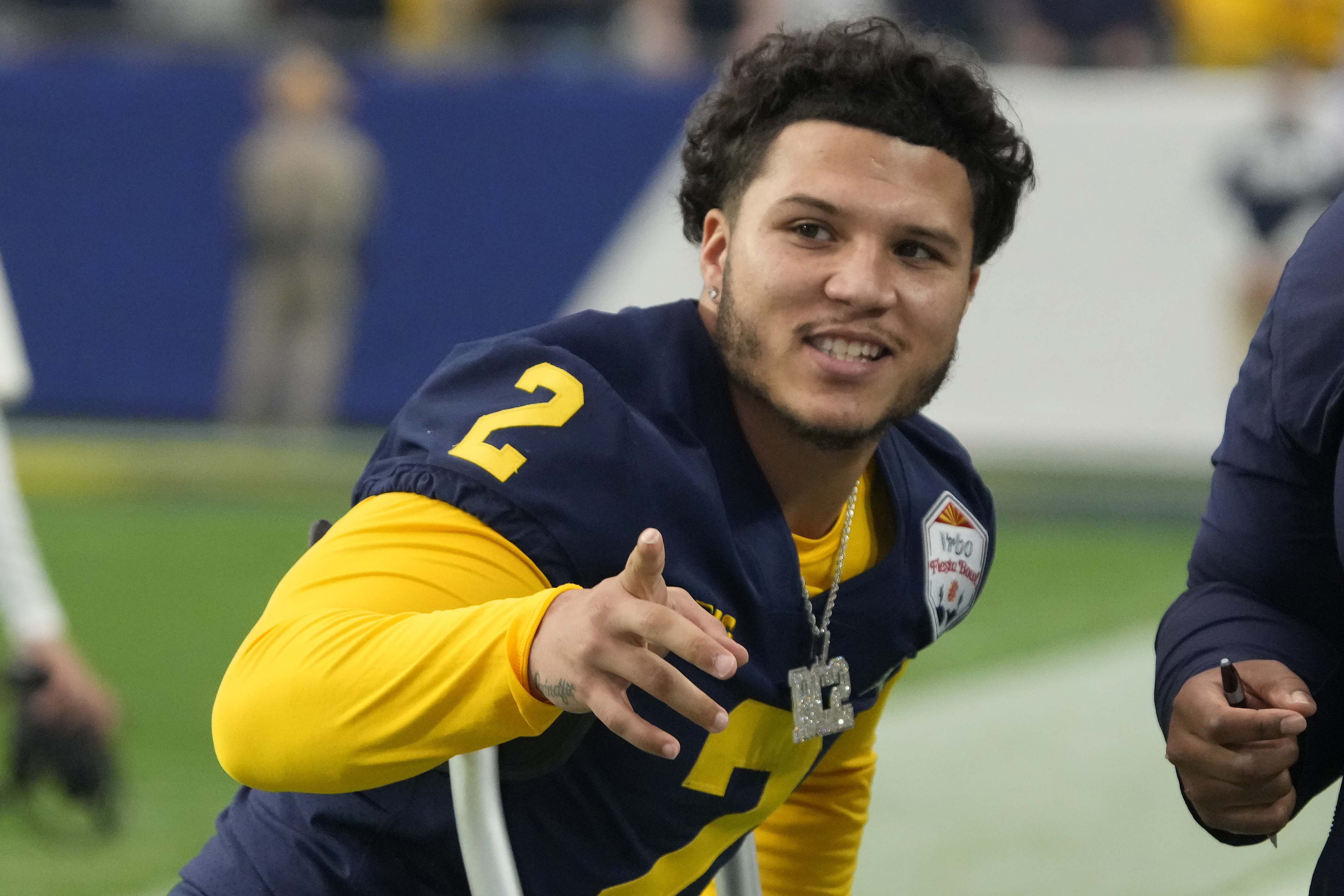 Rocking the (Jim) Harbaugh jersey for draft day 