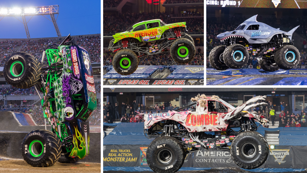 Zombie Monster Truck  Monster trucks, Zombie monster, Monster truck party