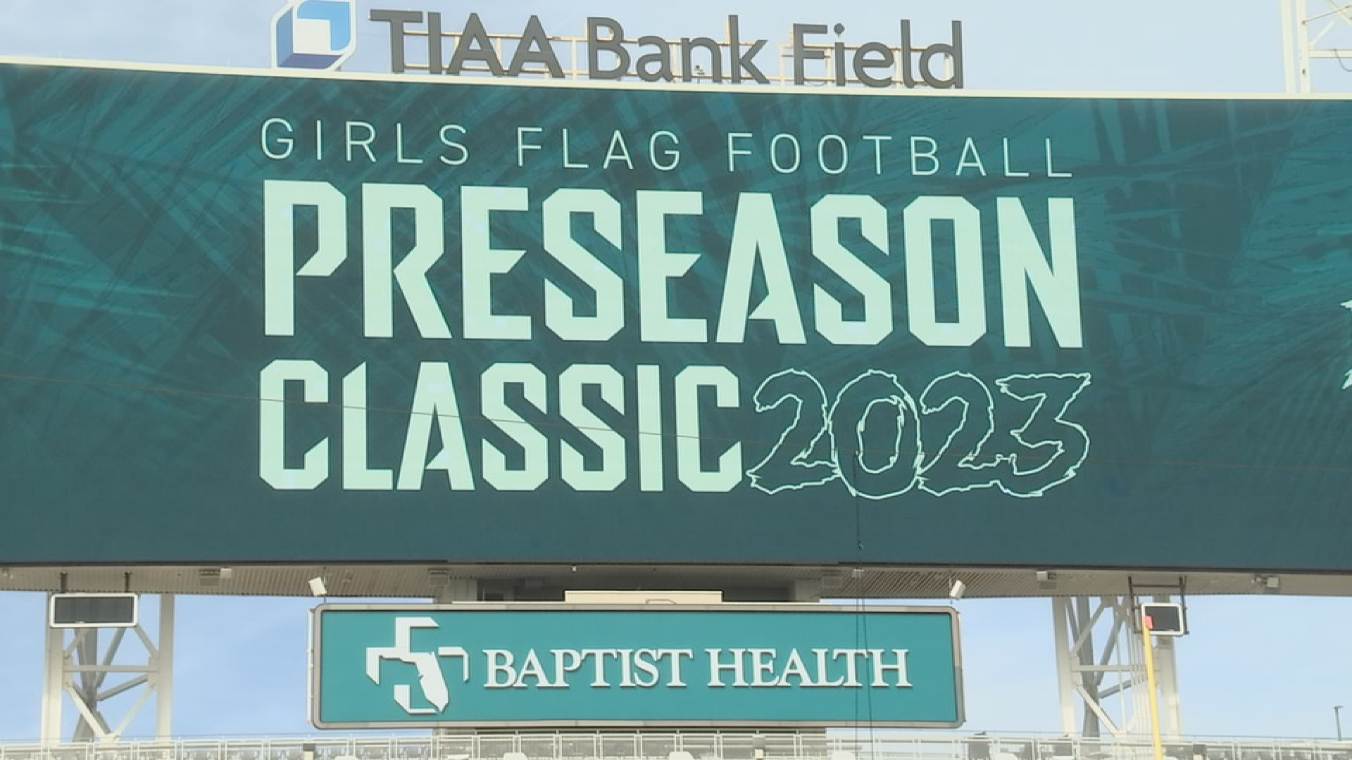 FLAG FOOTBALL: Jacksonville Jaguars gets 2022 season started for 24 teams  in 2022 Girls Flag Football Preseason Classic –