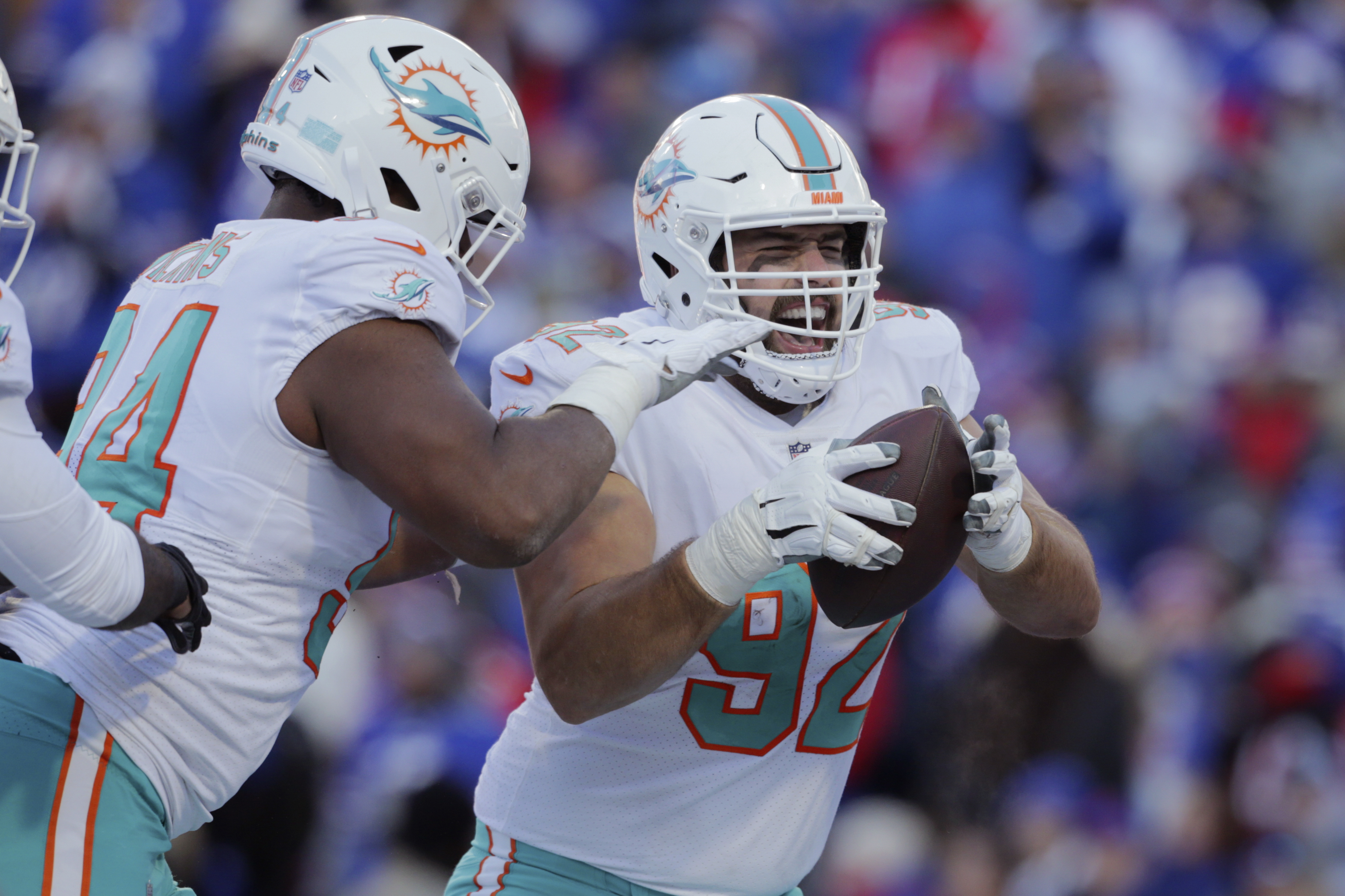 Defensive Lineman Zach Sieler signs extension with Dolphins with  $20-million guaranteed