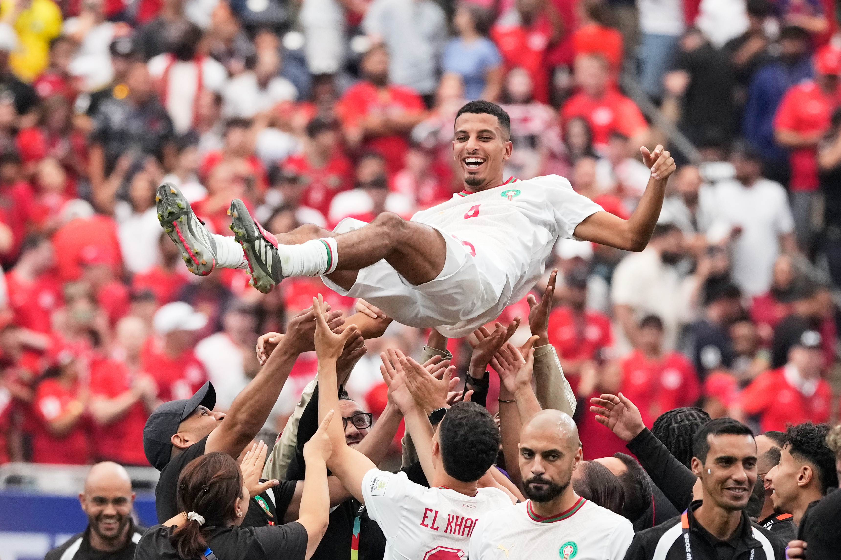 Morocco beats World Cup co-host Canada 3-0 and advances to the