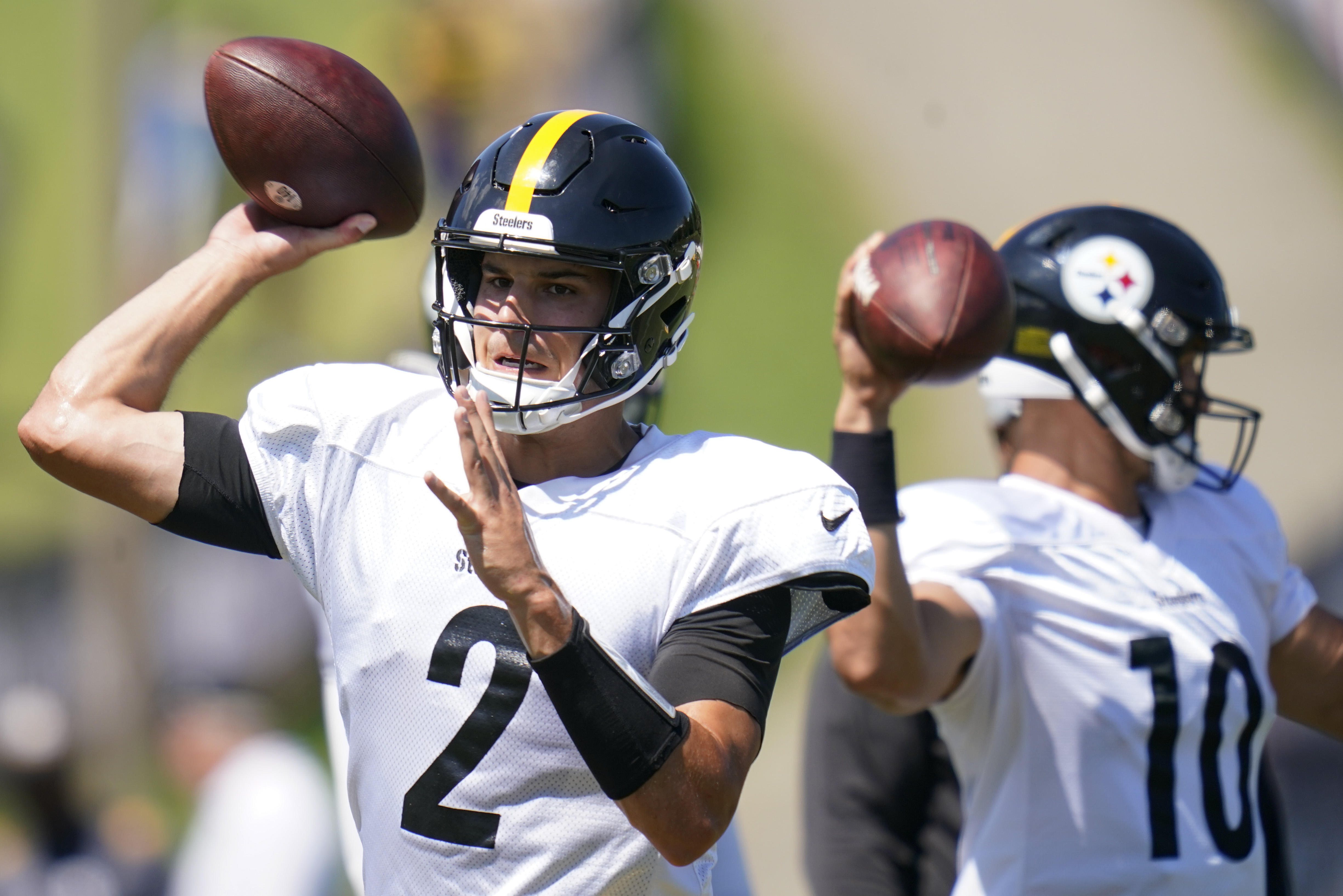 Mitch Trubisky to start Steelers' second preseason game, followed by Kenny  Pickett and Mason Rudolph 