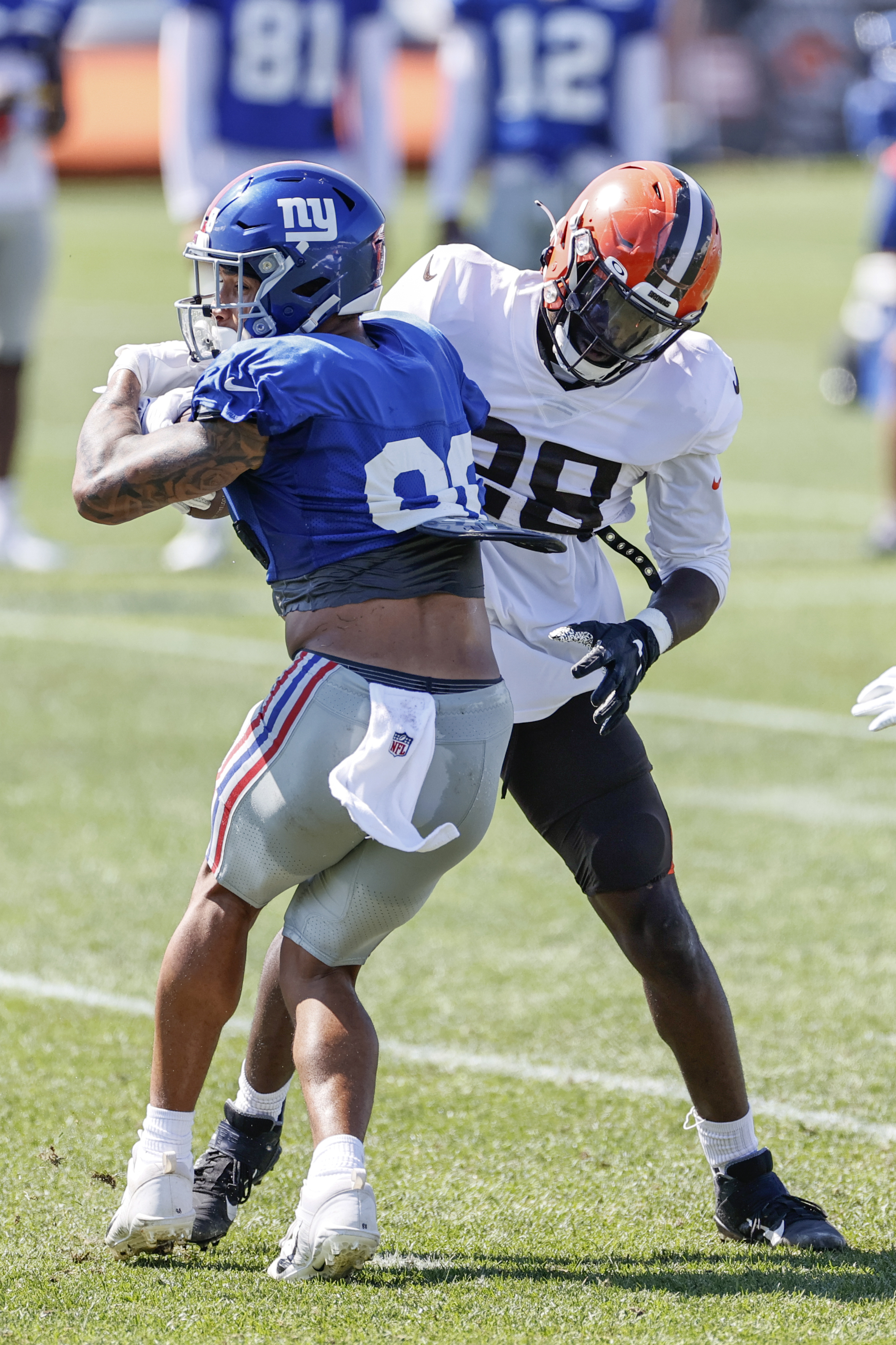 Browns, Giants have testy joint practice, fight afterward