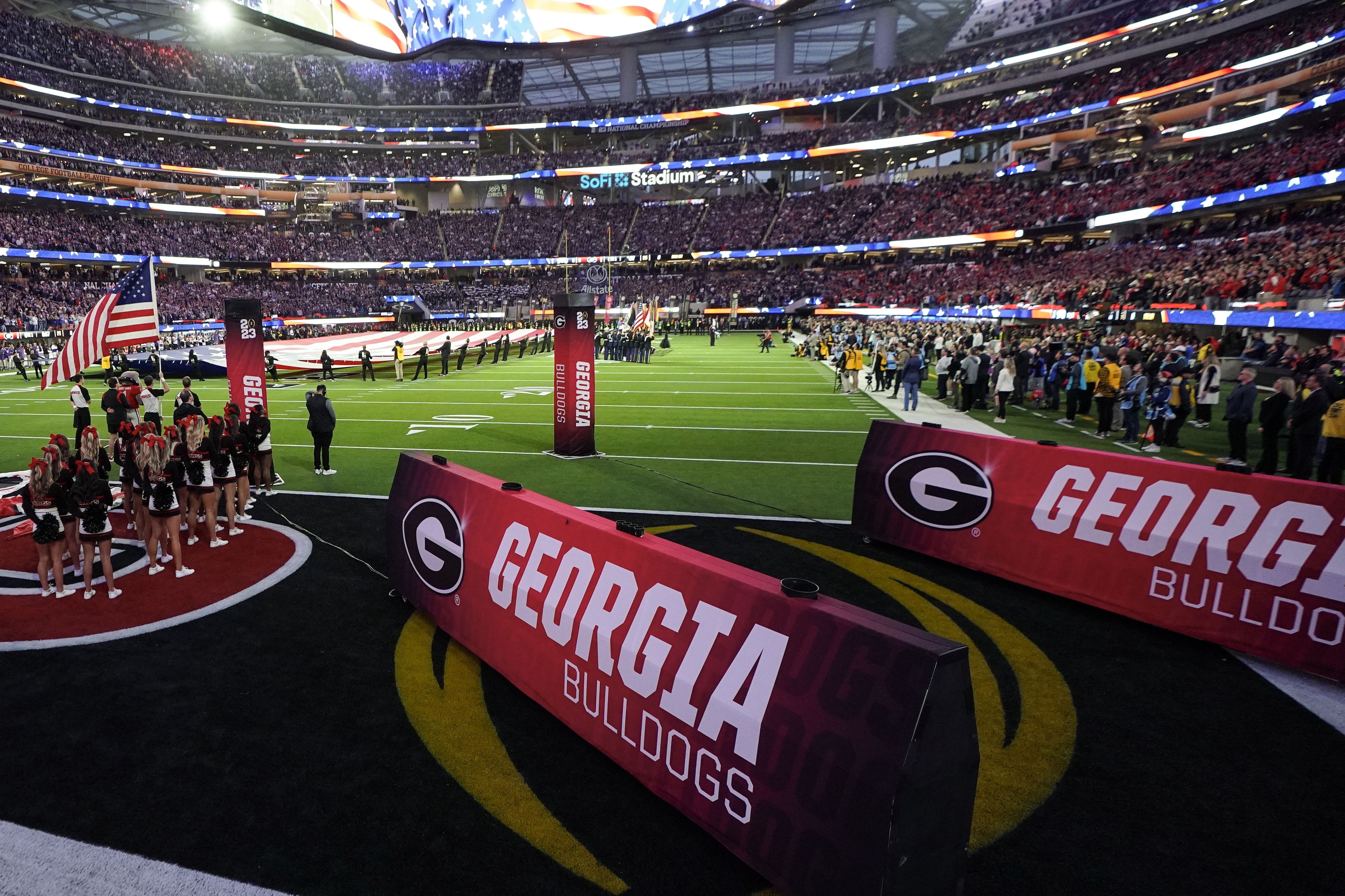 PHOTOS: Georgia routs TCU in CFP title game, repeats as champs – Orange  County Register