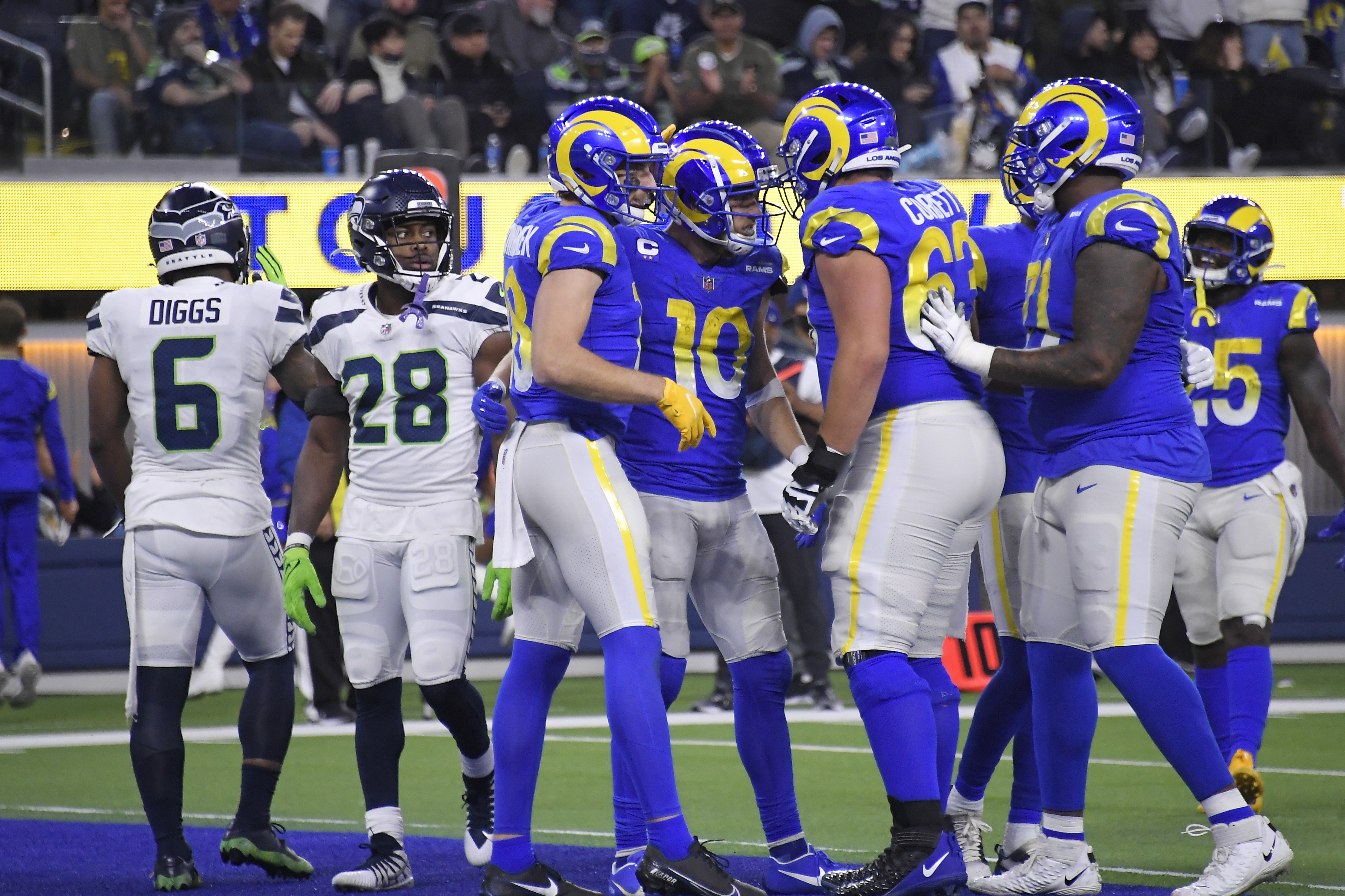 Cooper Kupp's 2 TD catches carry Rams past Seahawks 20-10