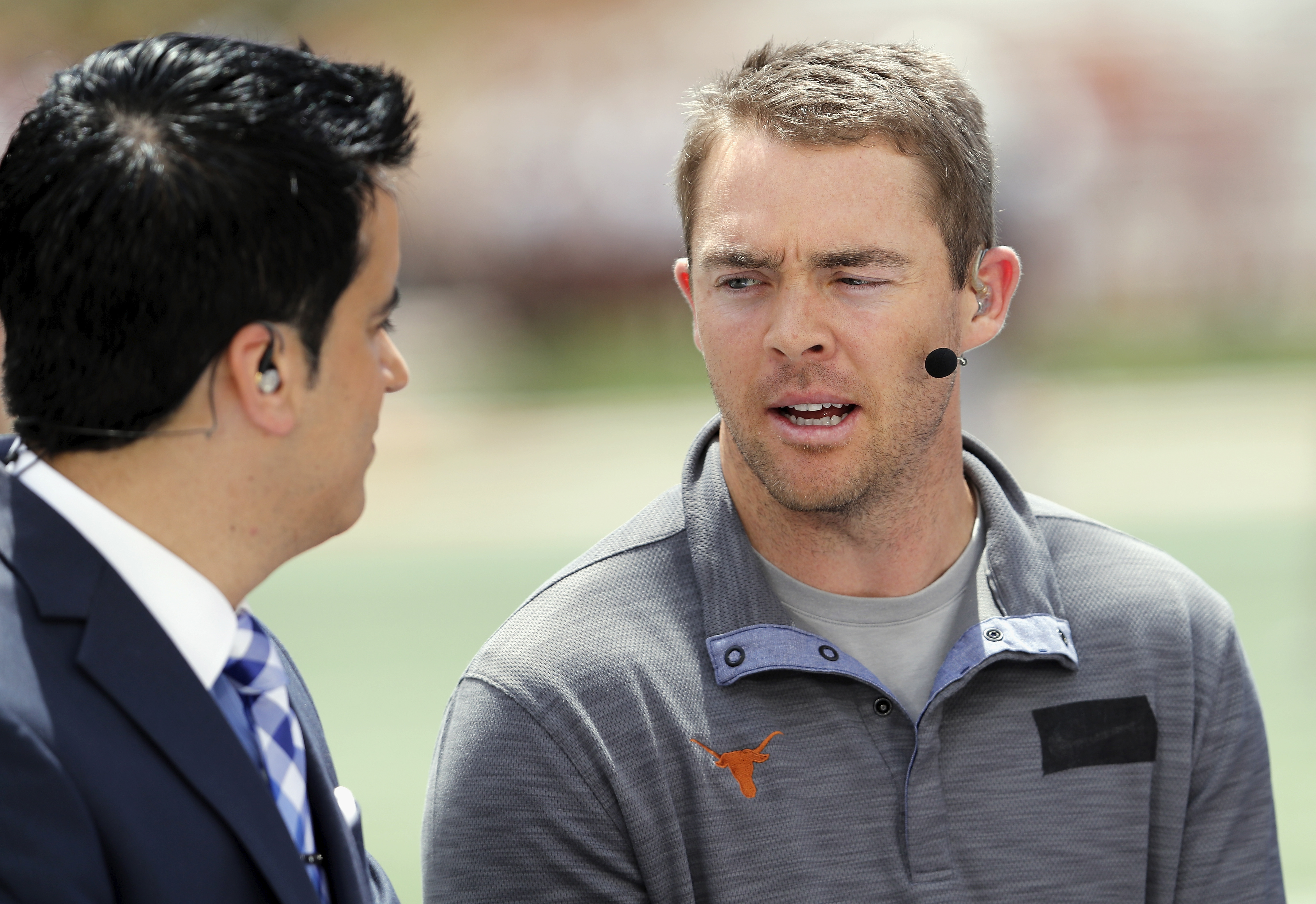 He looks like his dog died': Former Longhorn QB great Colt McCoy dons Tech  outfit after Texas' loss to Red Raiders