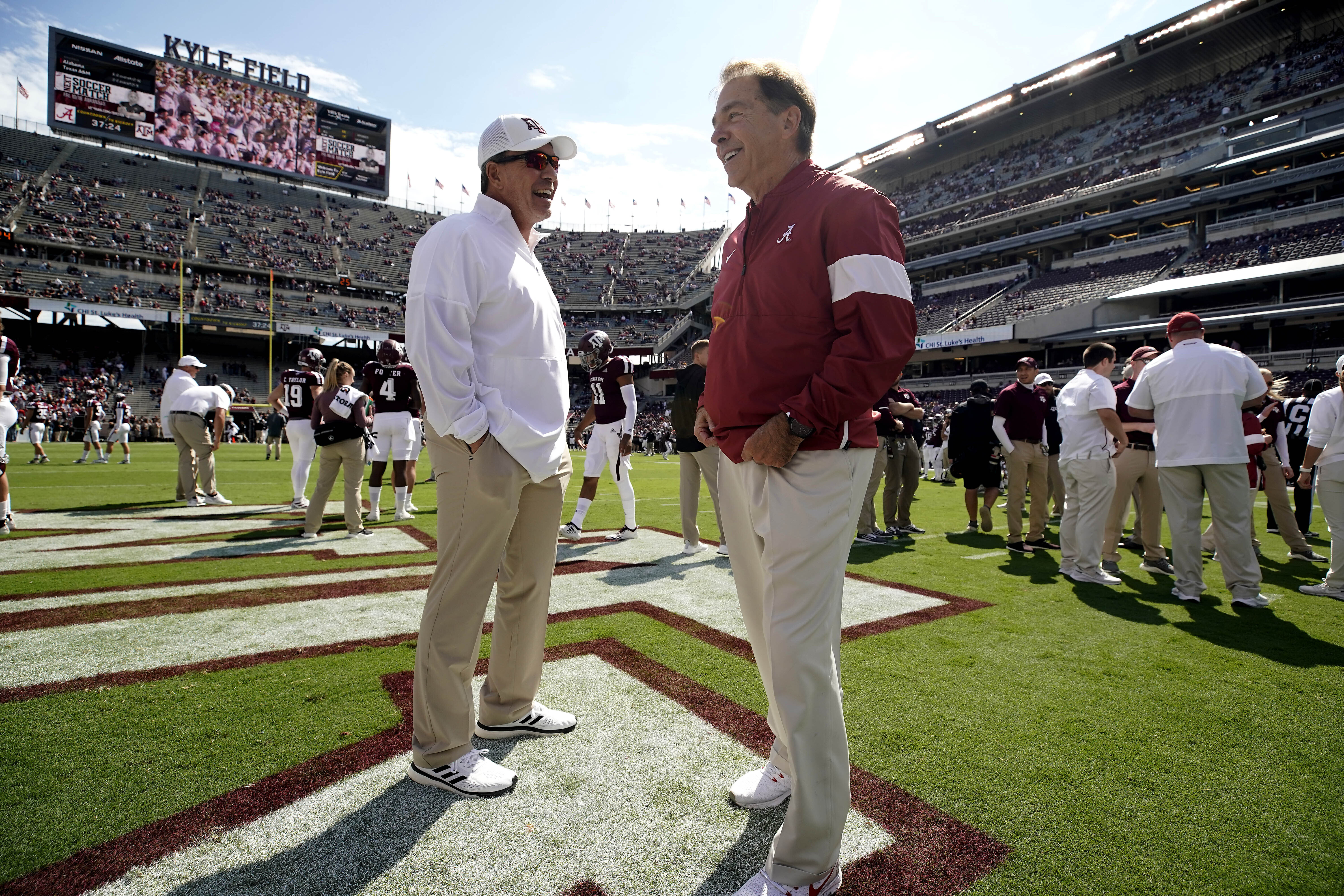 SEC issues public reprimand to both Texas A&M football coach Jimbo Fisher  and Alabama football coach Nick Saban