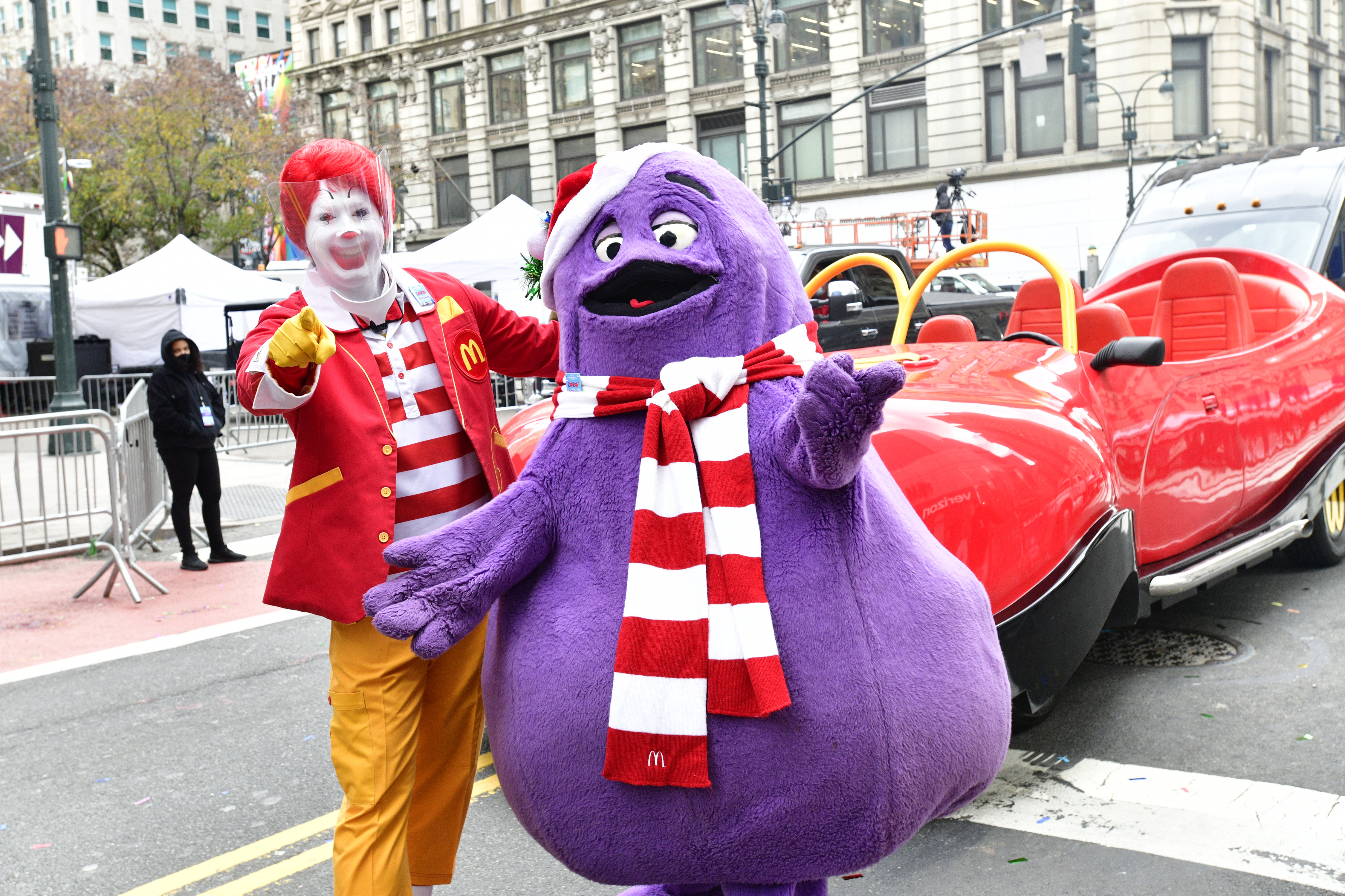 mcdonalds purple mascot
