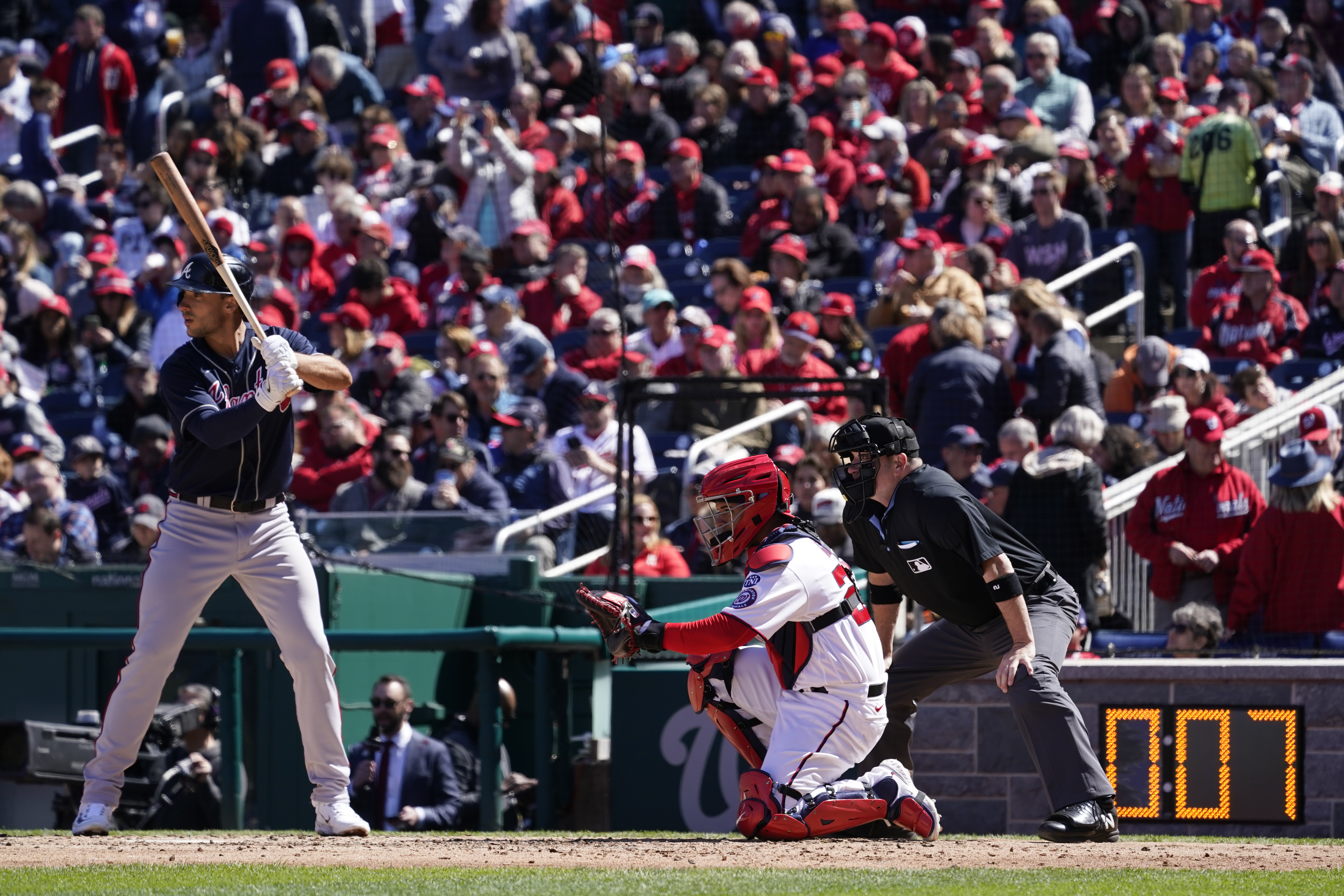 MLB opening day has 14 clock violations, stolen base spike