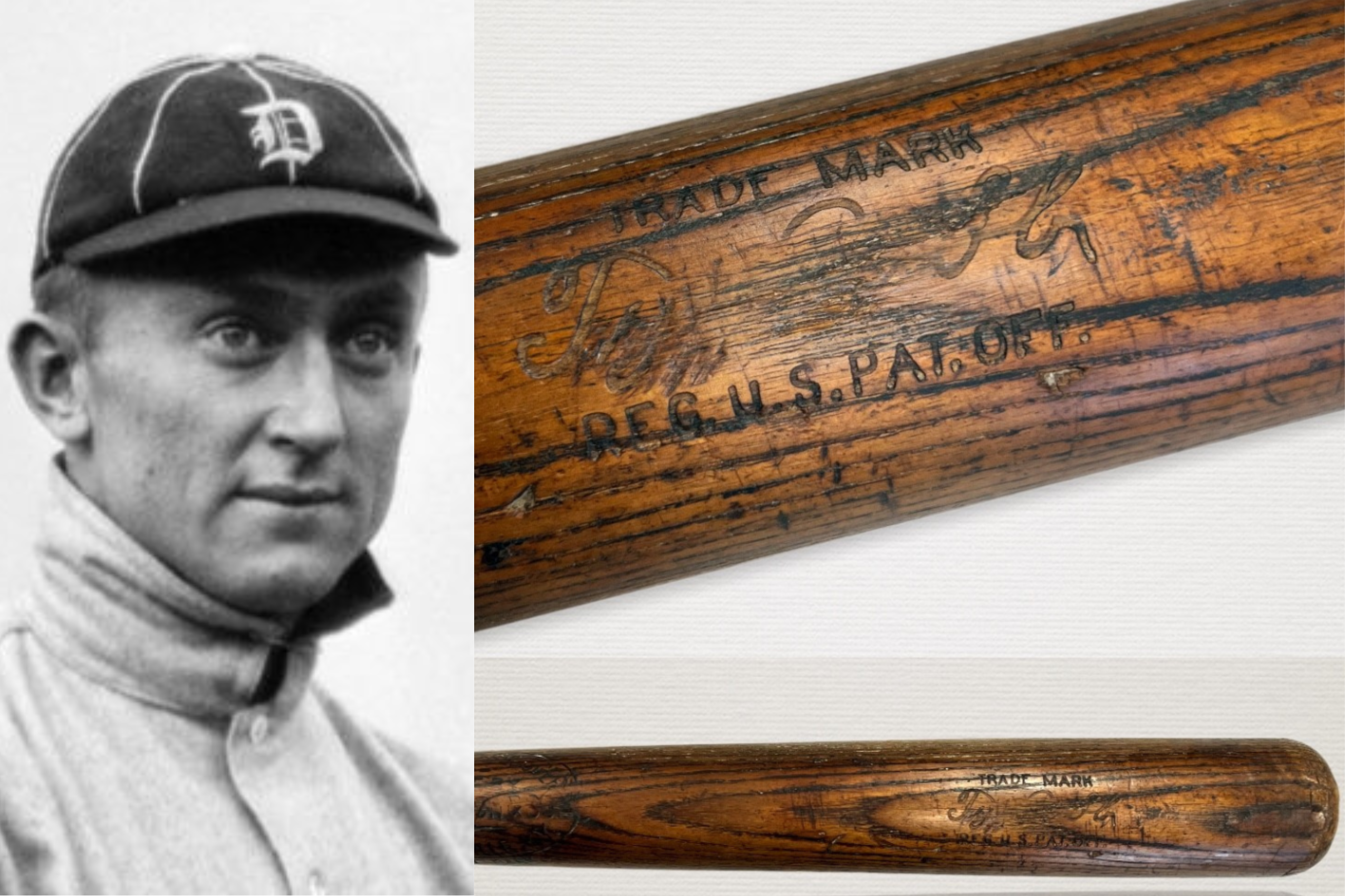 Ty Cobb Detroit Tigers Baseball Player 1905-1928 Coke 