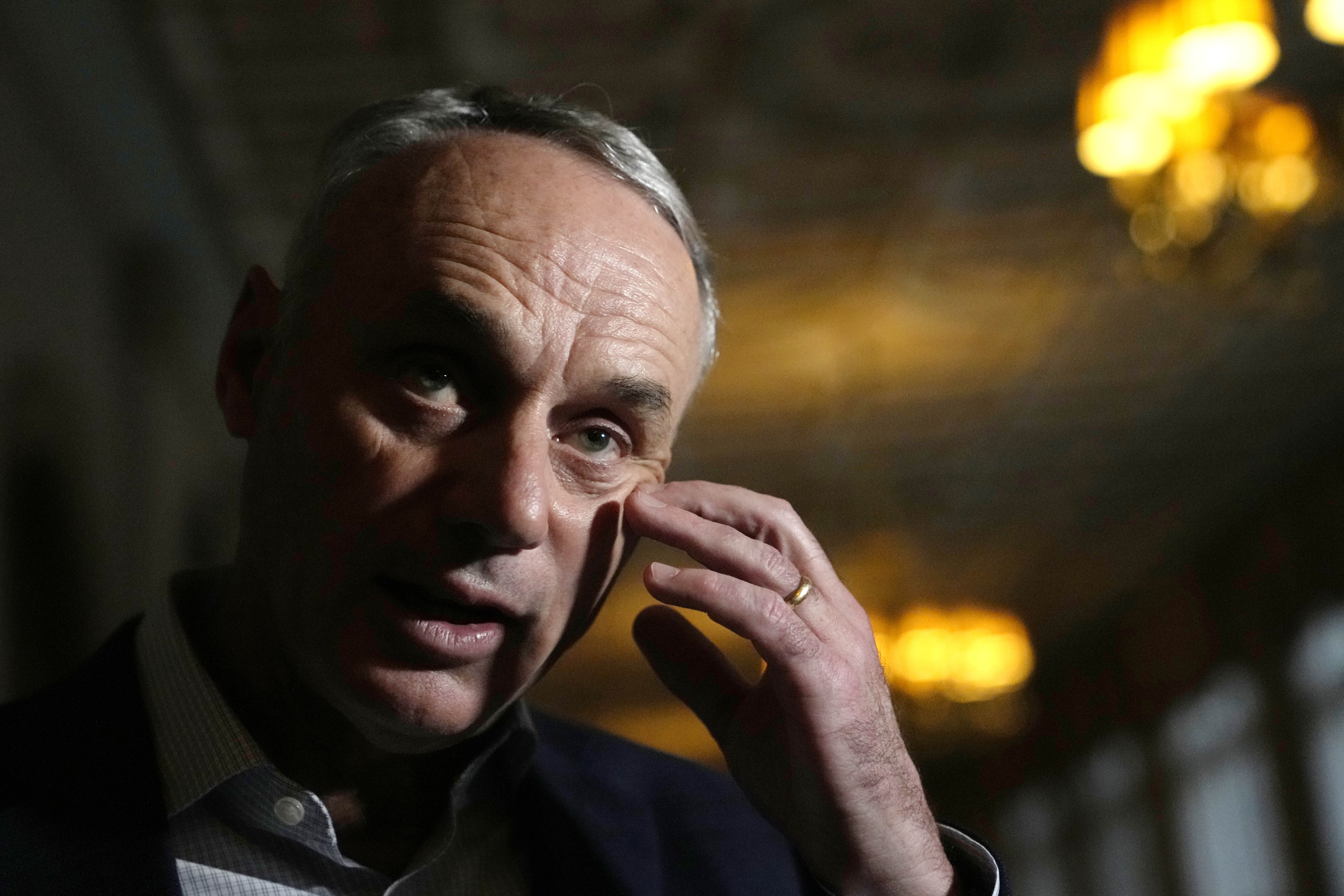 Rob Manfred discusses Padres, regional cable networks, new MLB rules