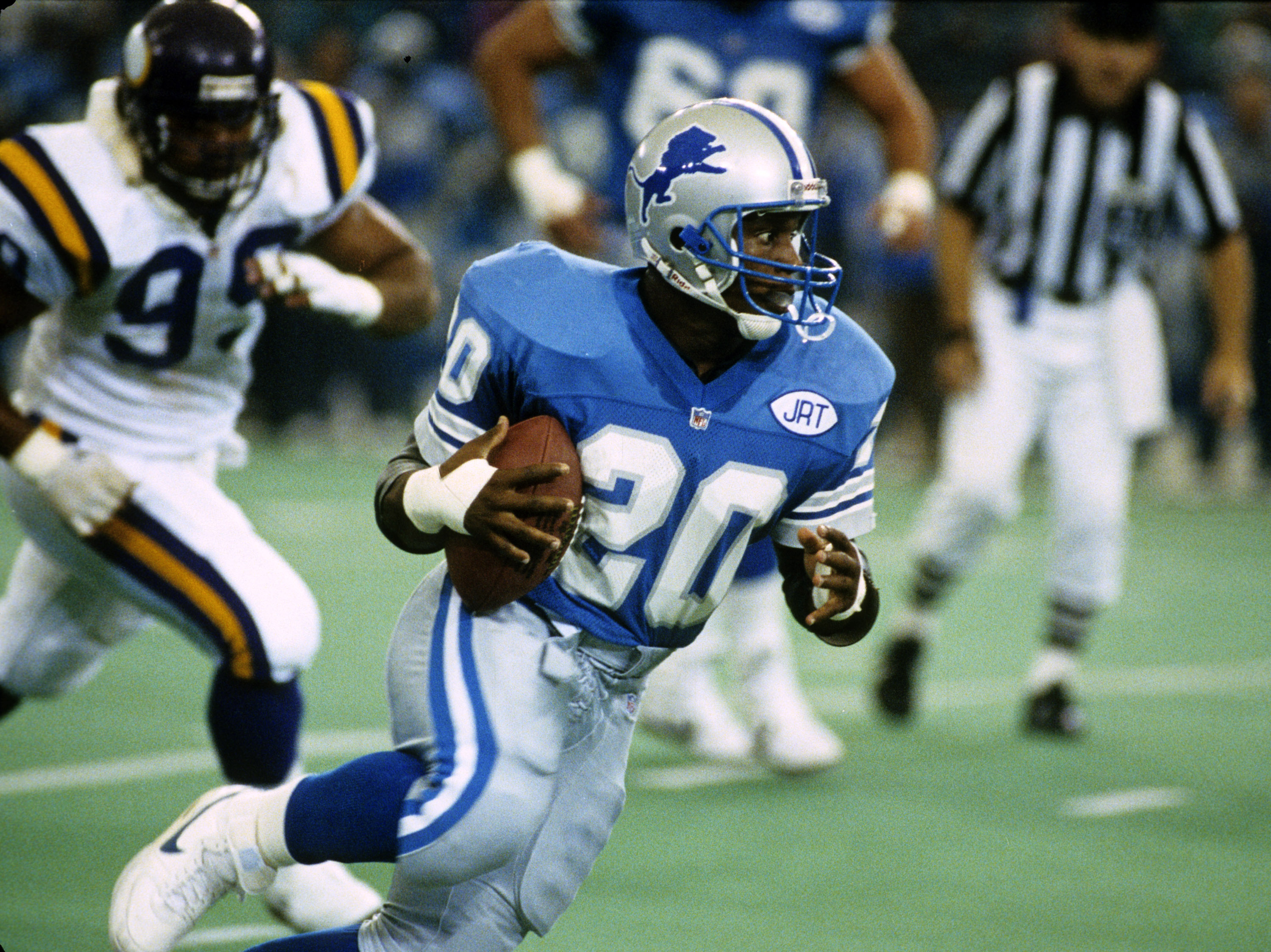 Why did Barry Sanders walk away from football? He says that answer is coming