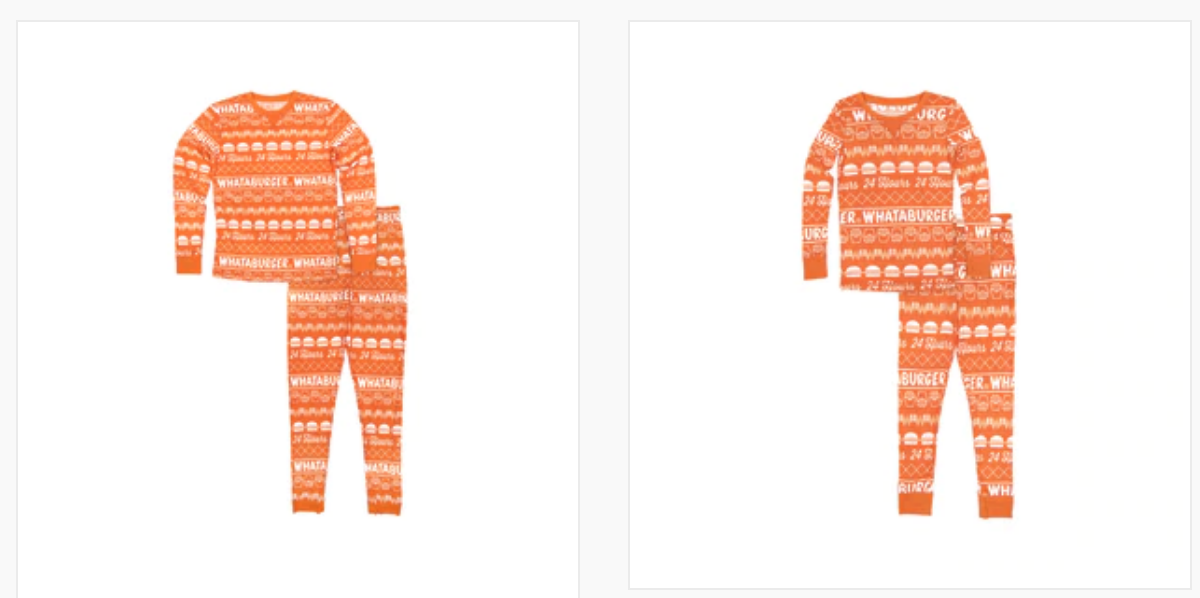 Whataburger debuts new holiday sweater, pajamas