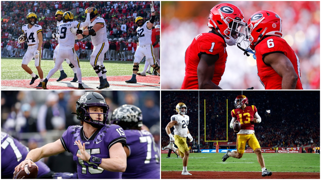 College Football Playoff Top 25: Penultimate CFP rankings revealed