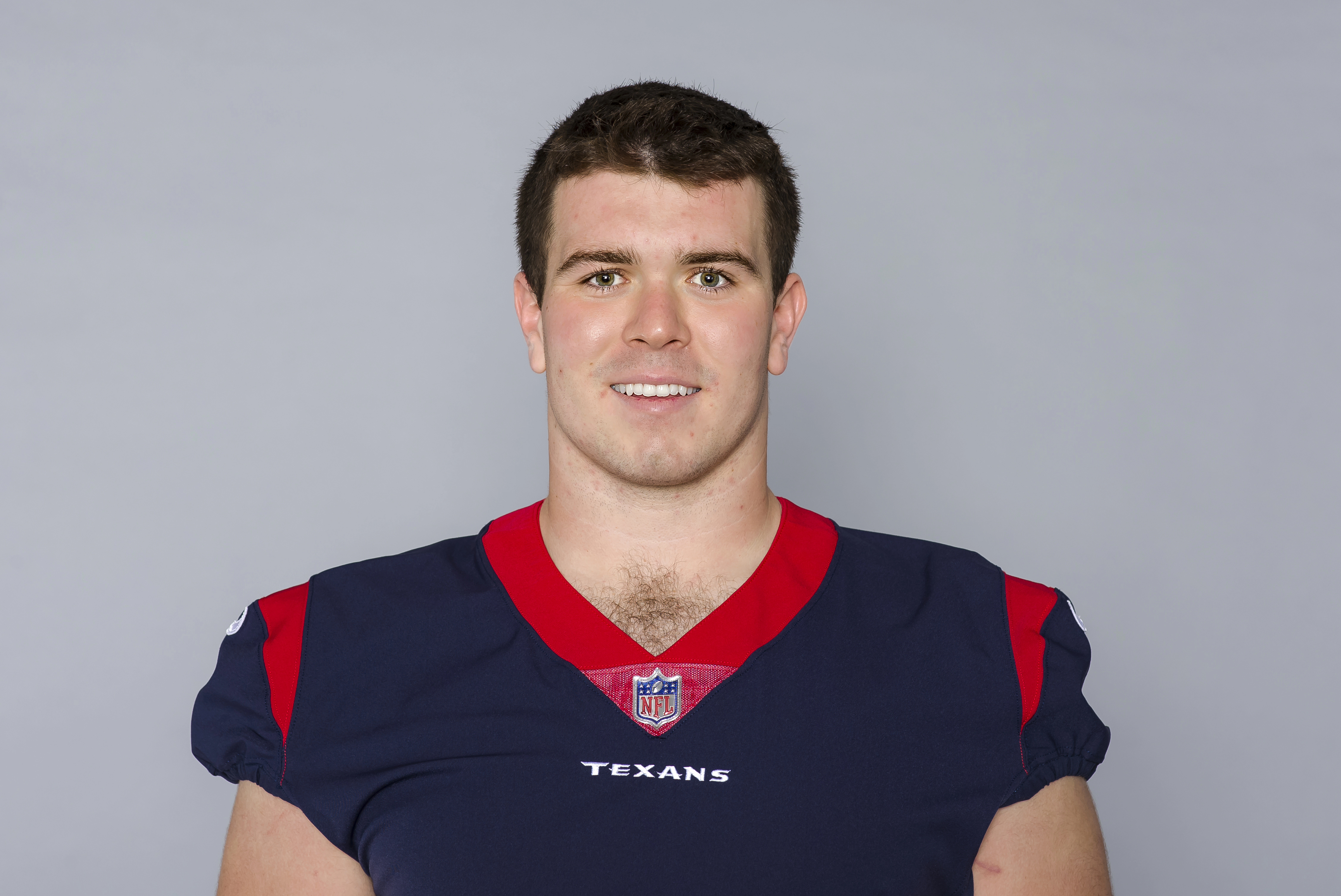 Houston Texans center Jimmy Morrissey (79) looks on during the NFL football  team's training camp at Houston Methodist Training Center, on Wednesday,  July 26, 2023, in Houston. (AP Photo/Maria Lysaker Stock Photo - Alamy