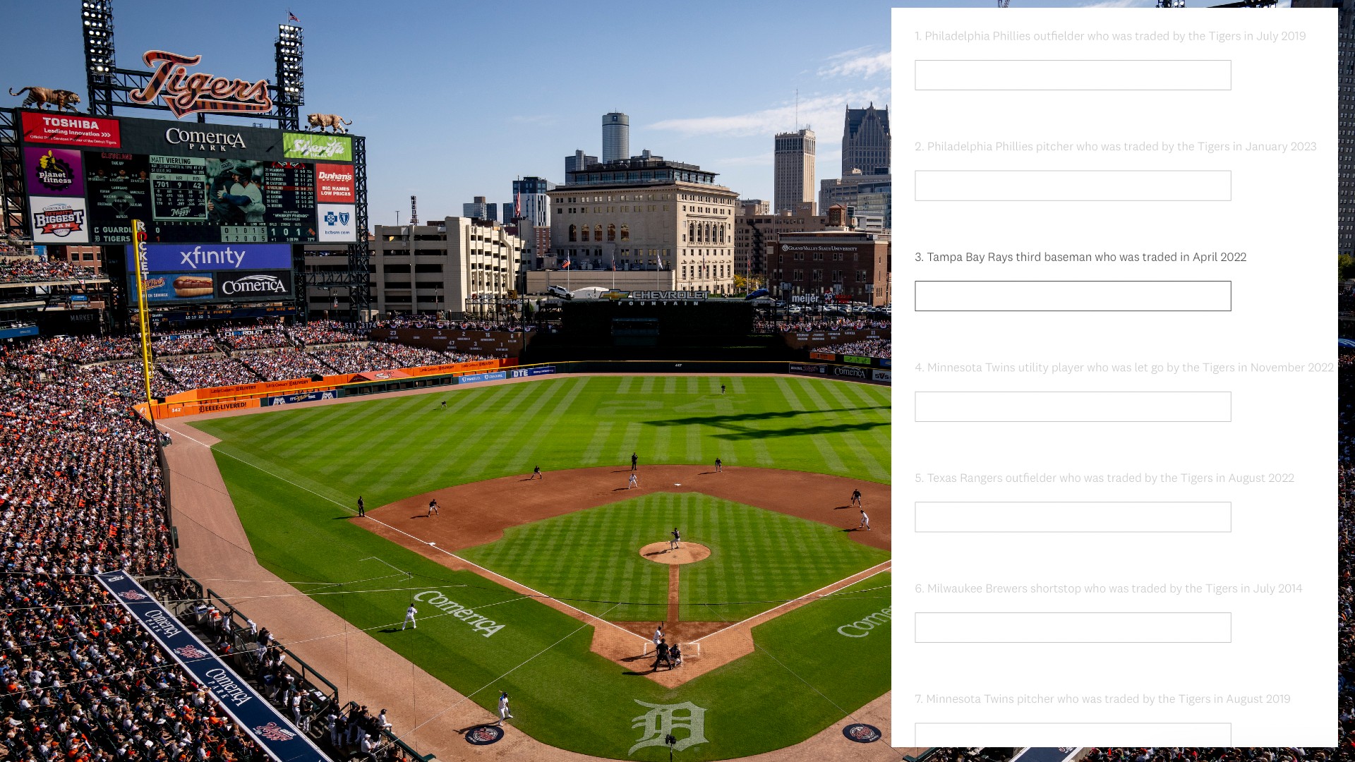 Tigers could soon be receiving an update to Comerica Park