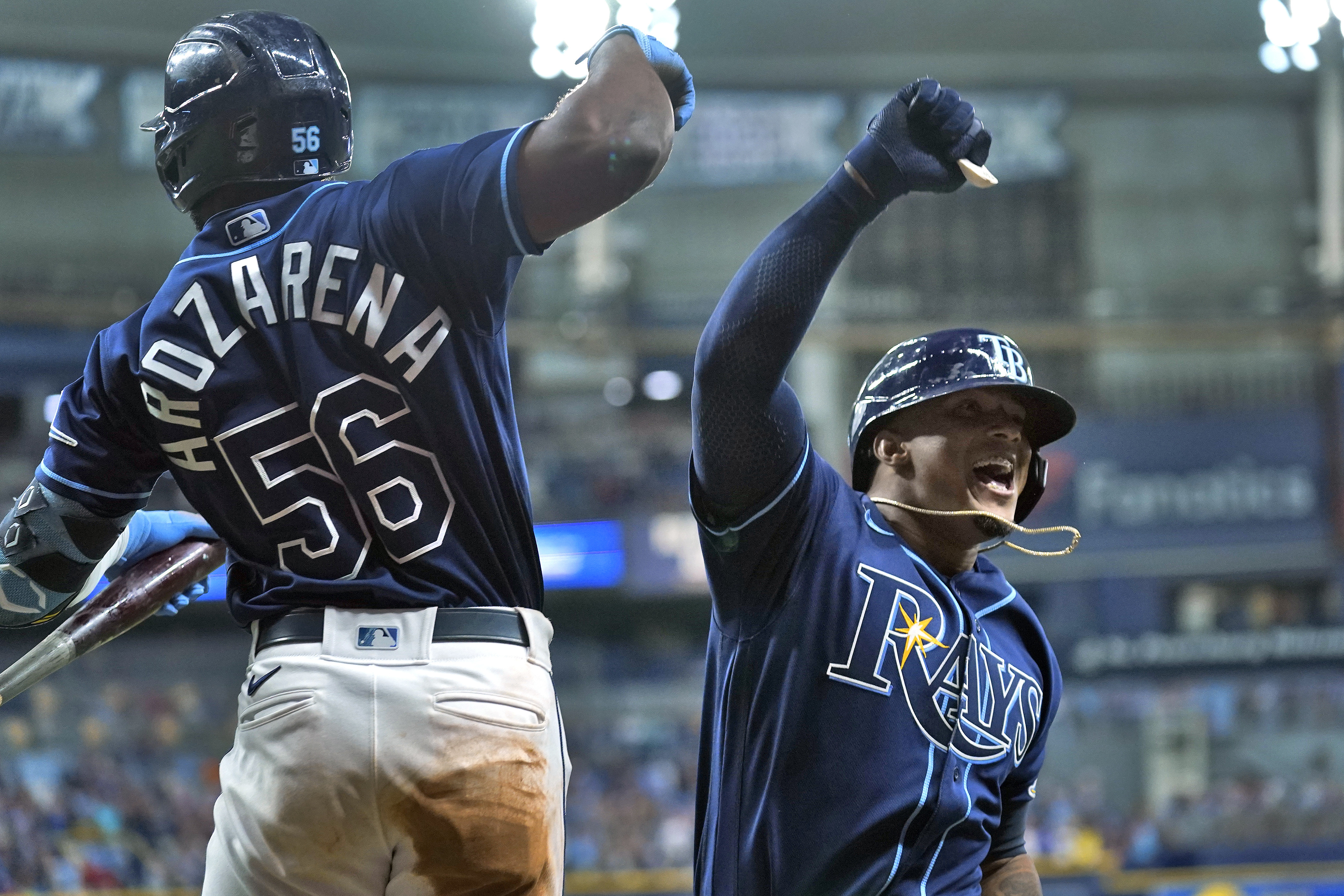 Watch: J.D. Martinez hits walk-off double as Red Sox beat Rays in 12 innings