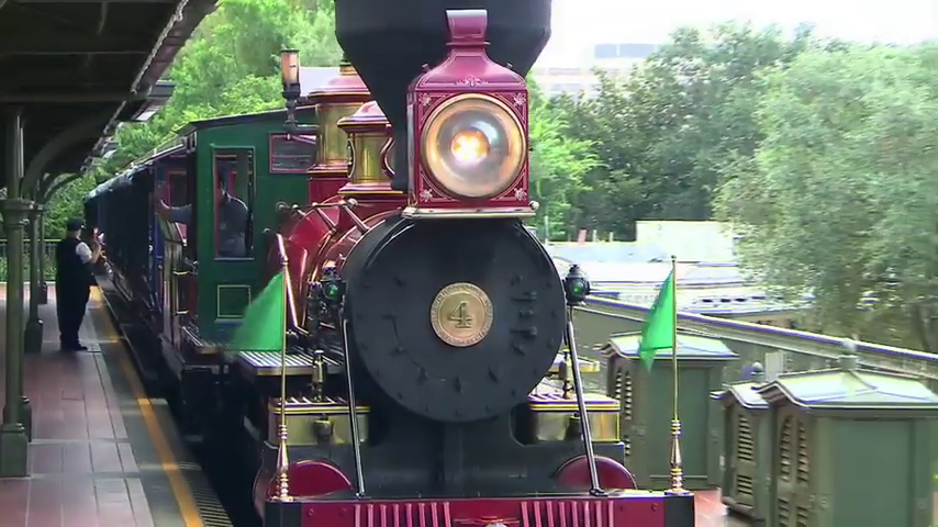 Walt Disney World Railroad 'Lilly Belle' Testing in the Magic