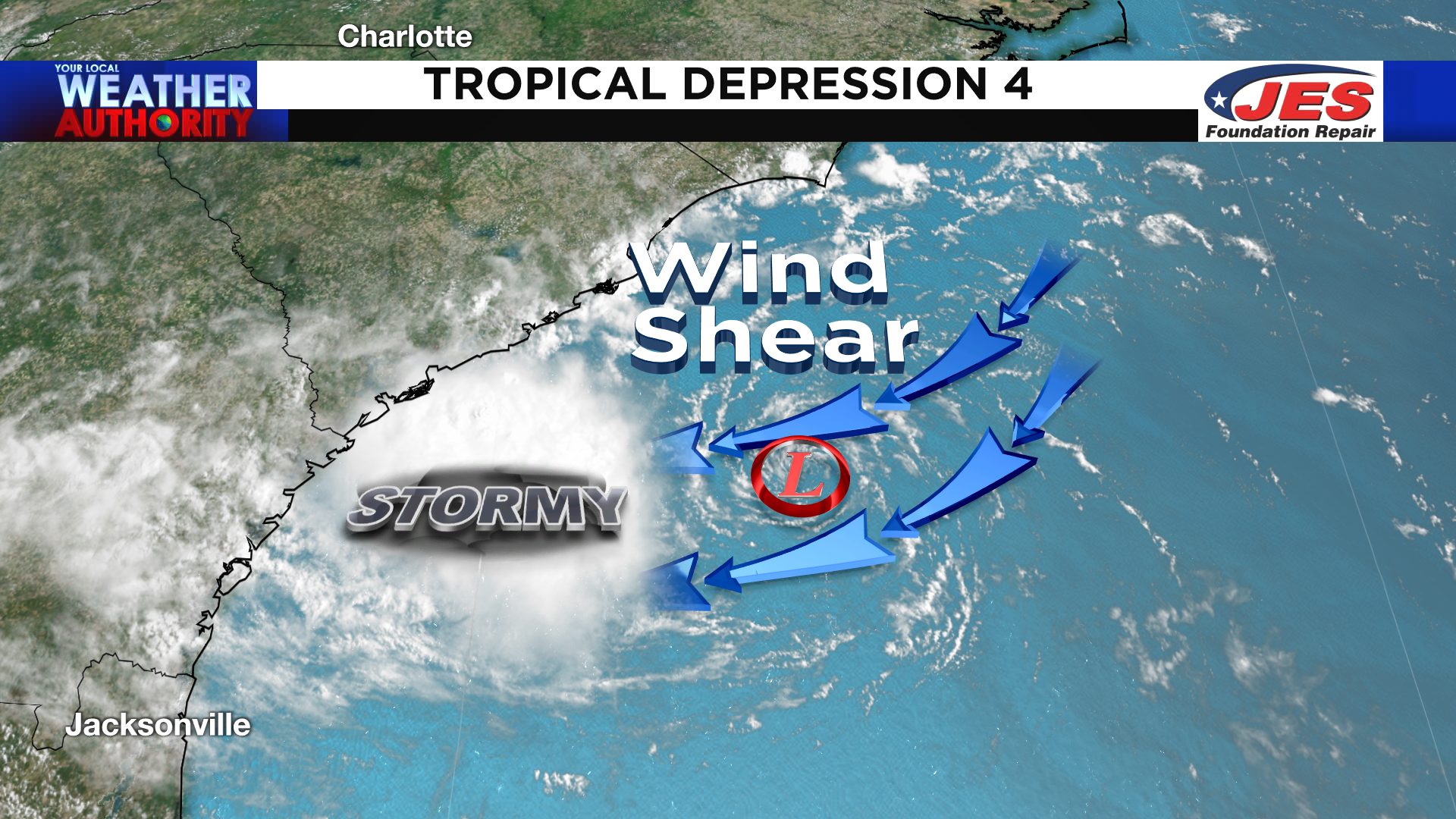 Tropical Storm Danny makes South Carolina coastal landfall - The Coastland  Times