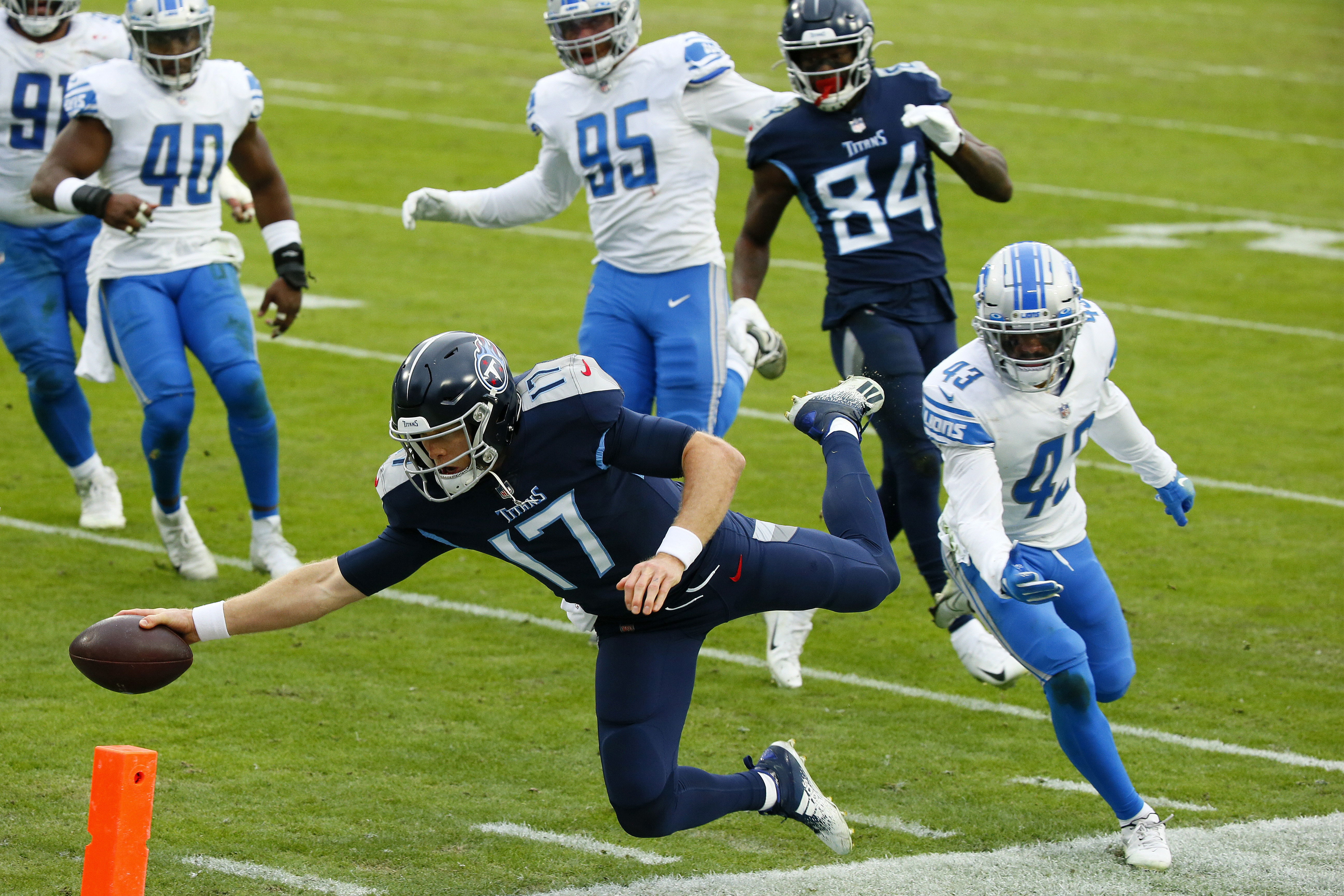 Detroit Lions lose to Tennessee Titans at Nissan Stadium