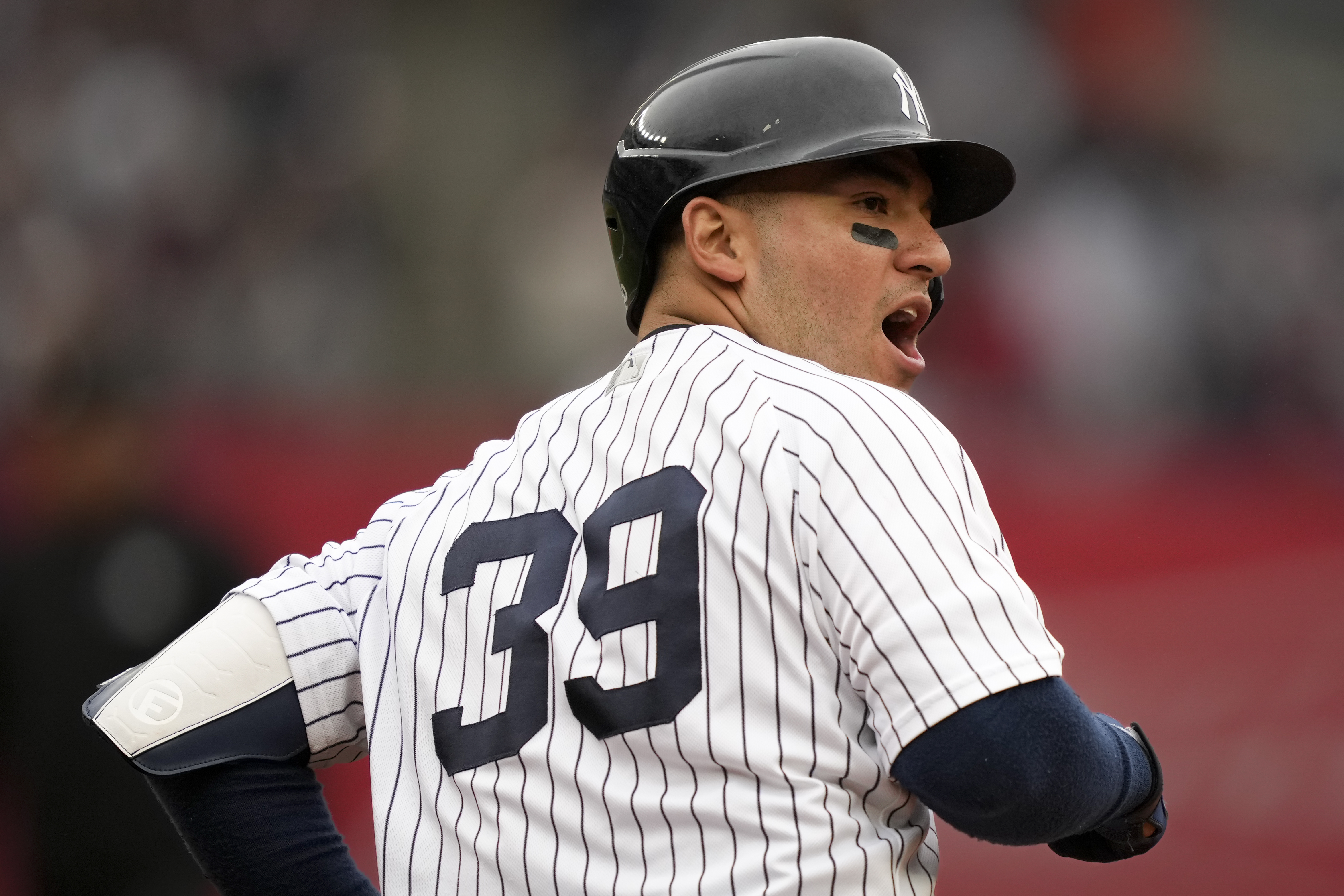 Yankees' Jose Trevino relived 'special' day at son's schools