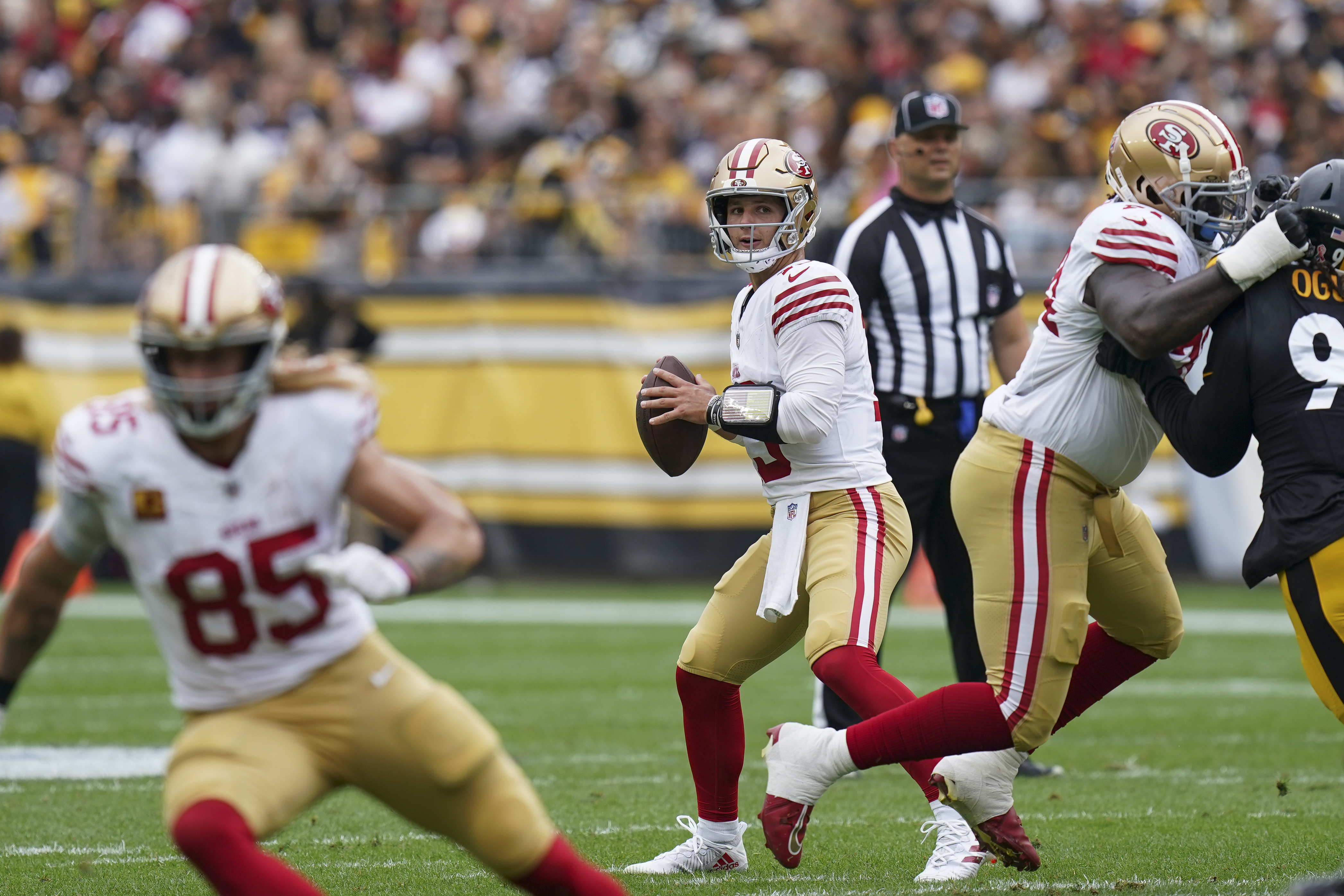 49ers' Kyle Juszczyk details Brock Purdy's emergence in 2022