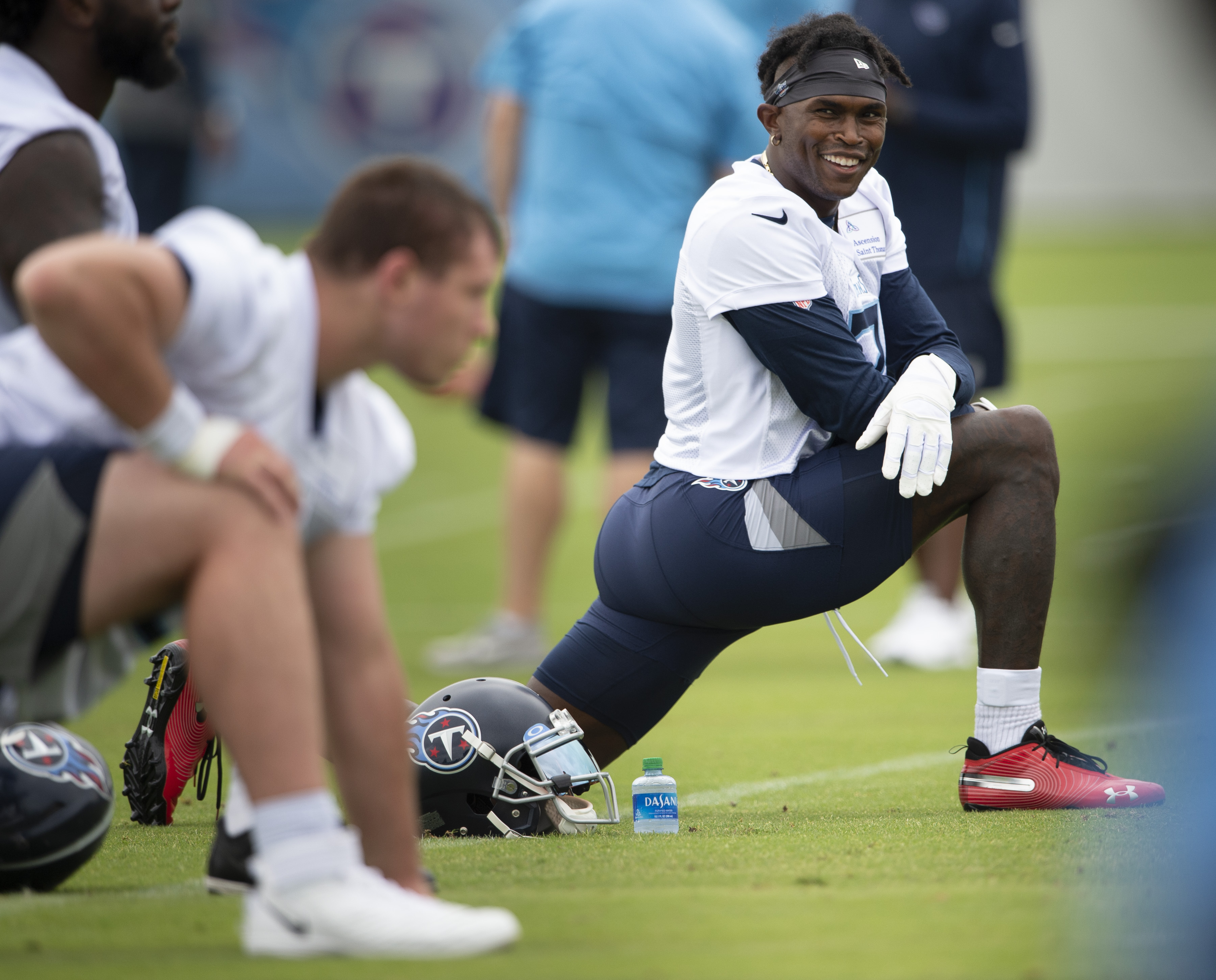 Former Falcons WR Julio Jones will wear No. 2 for the Titans