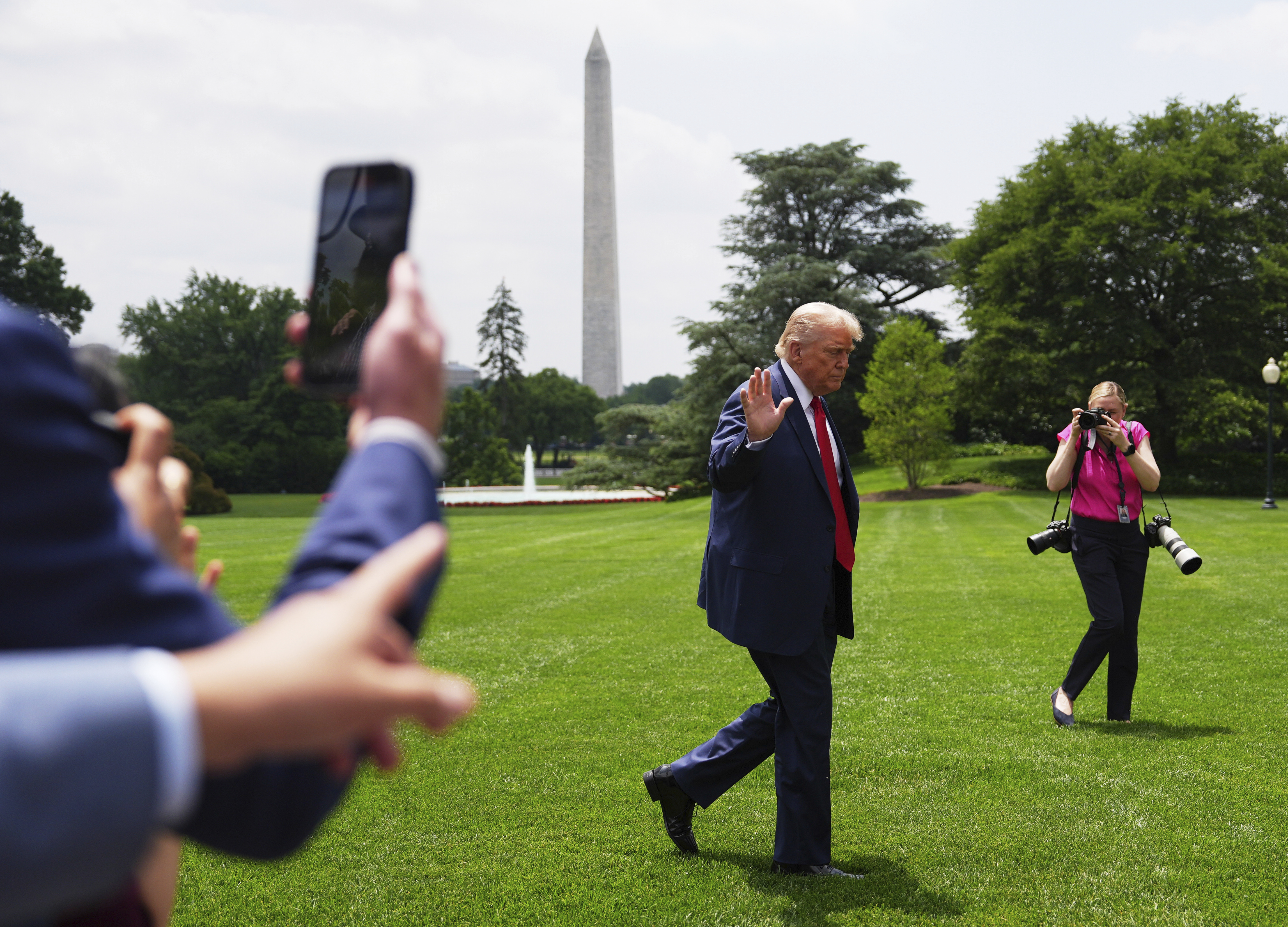 White House breaks ground on Trump projects to pave over Rose