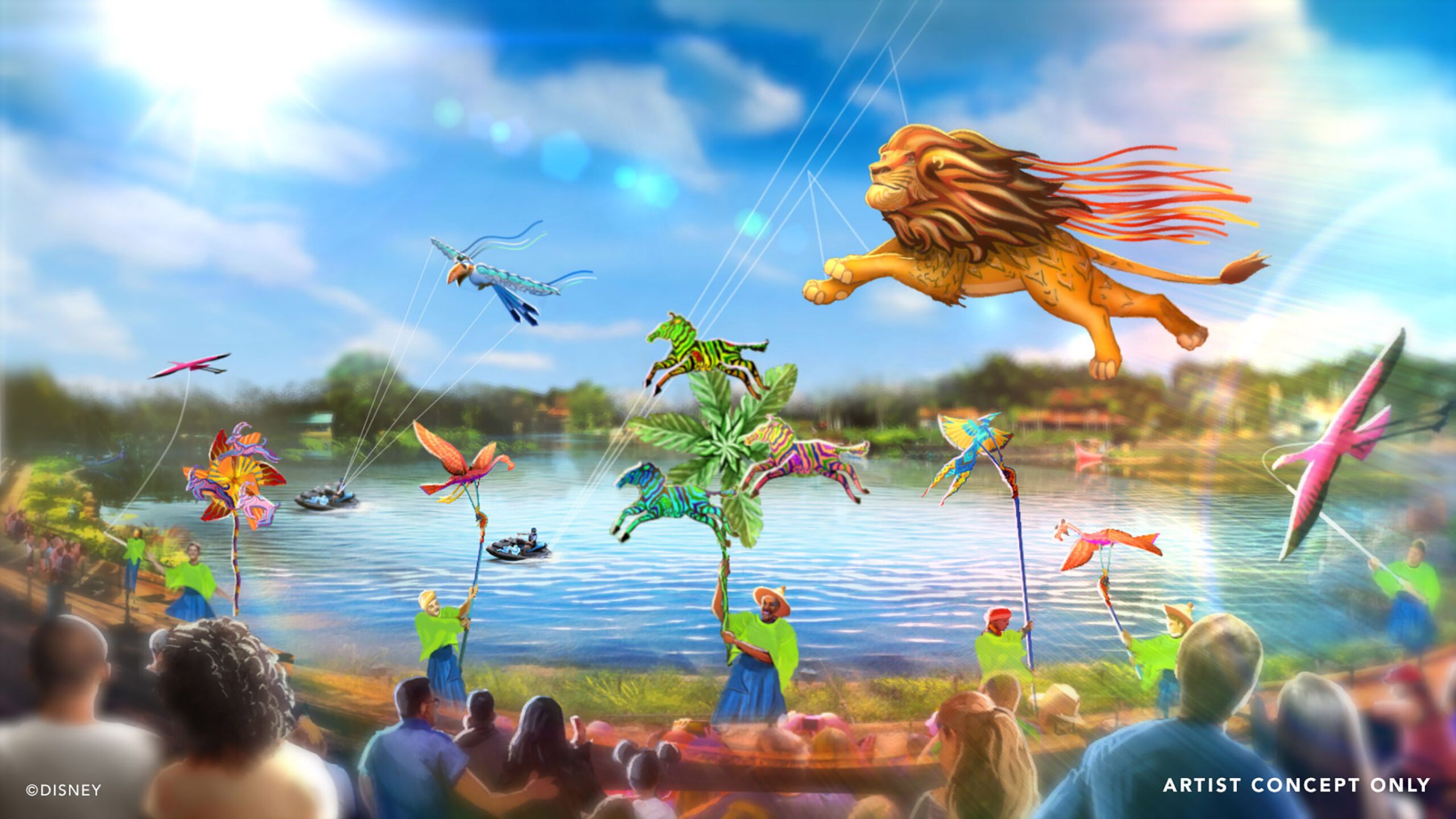Disney KiteTails' aims to awe Animal Kingdom crowds for Disney's 50th