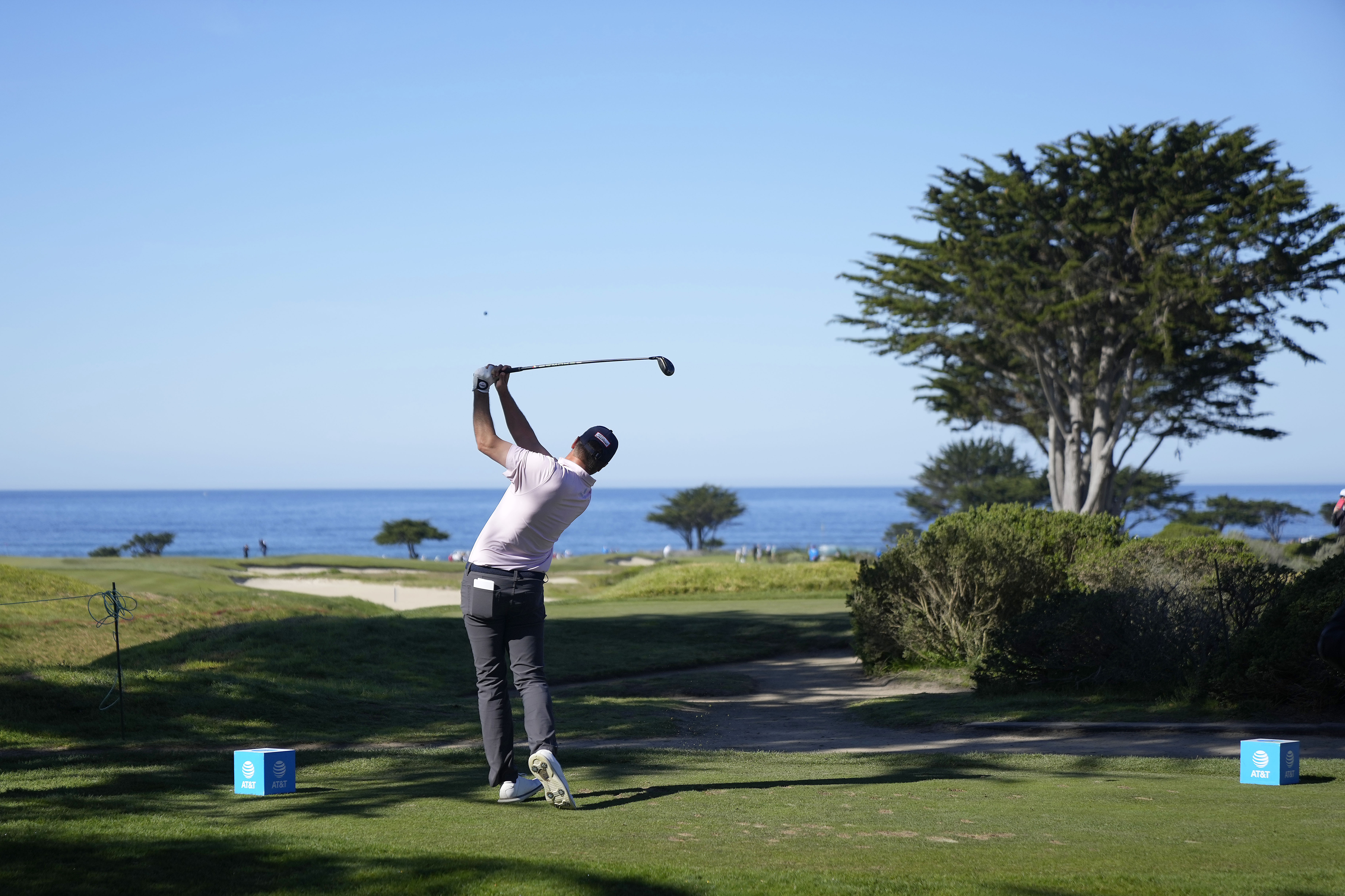 Seamus Power sets 36-hole record at Pebble to lead by 5