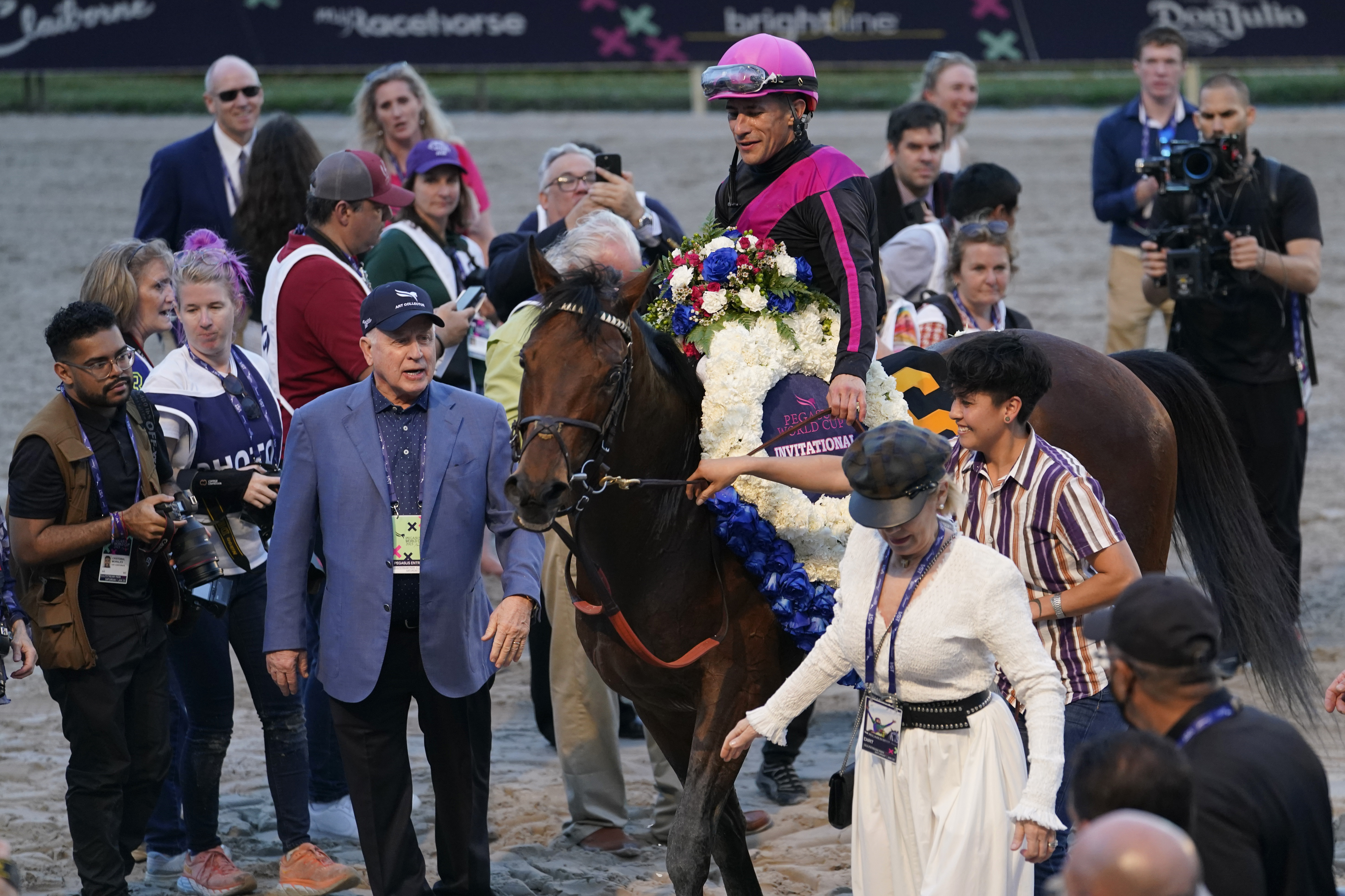 Marlins Man' owns horse running at Gulfstream Park