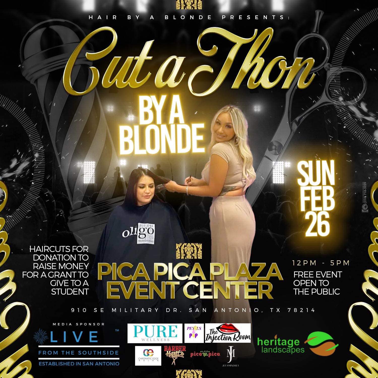 Cut-A-Thon 'give back' event provides monetary support in the beauty  industry