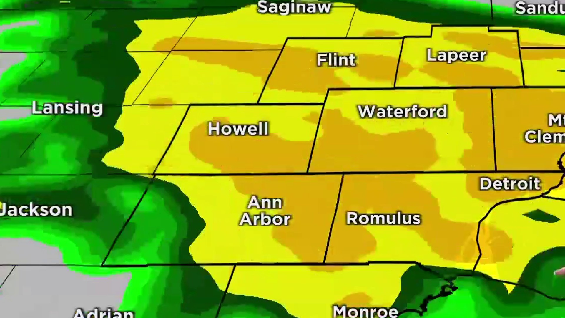 Michigan Weather Radar ClickOnDetroit WDIV Local 4