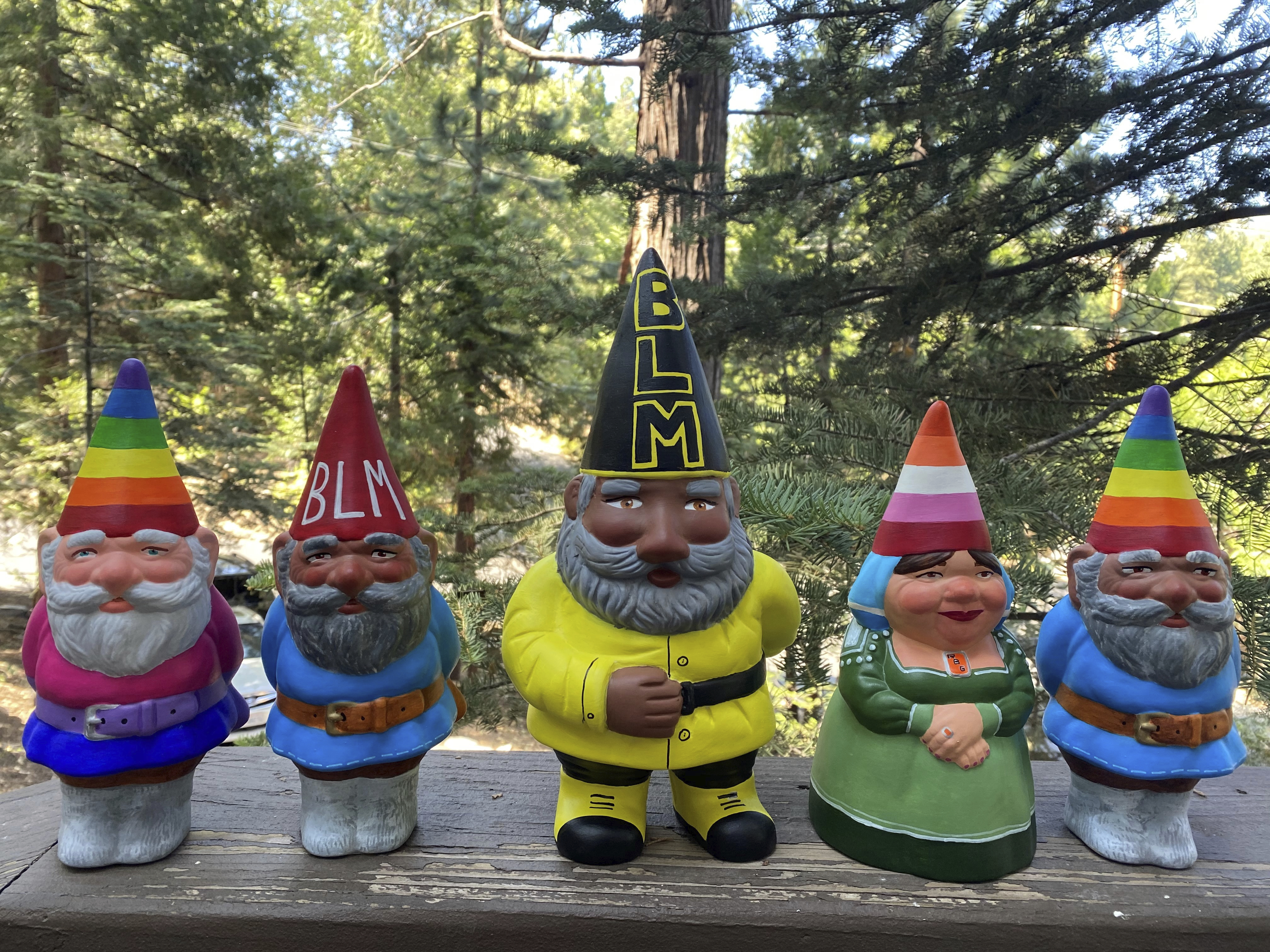 Garden gnome business in legal fight with luxury brand Louis