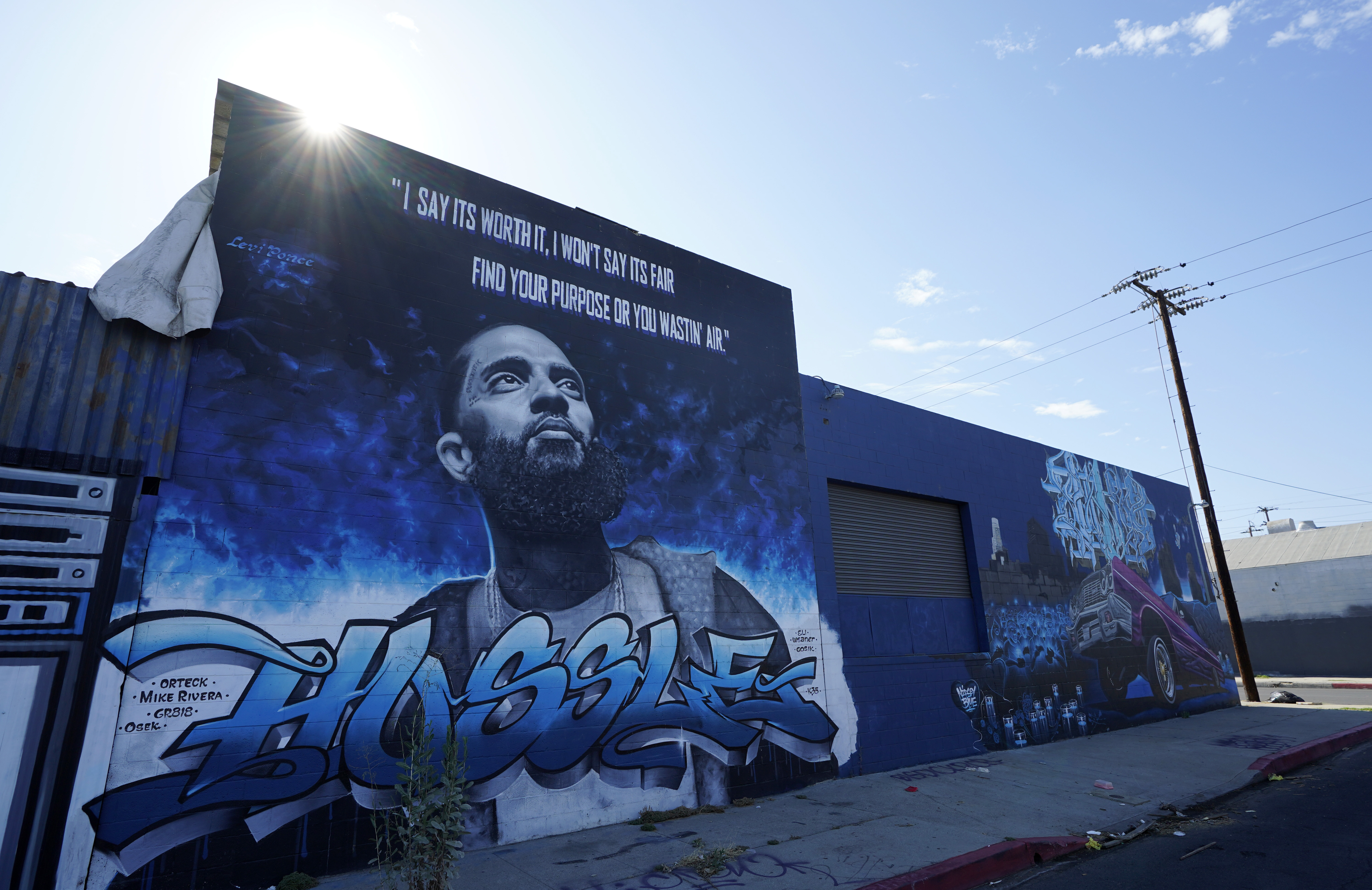 Nipsey Hussle art: More than 50 colorful murals in Los Angeles