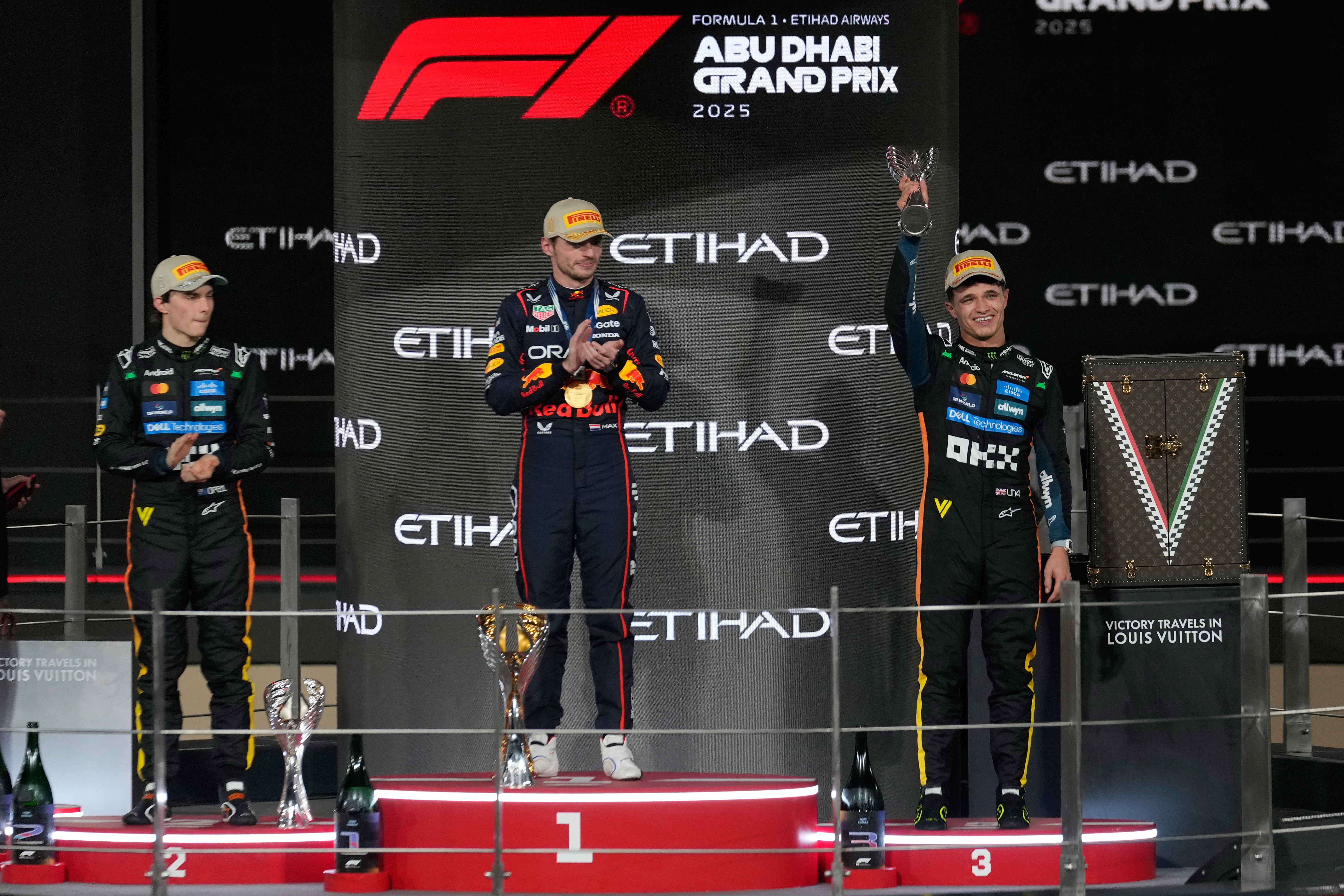 McLaren driver Lando Norris clinches his first F1 title at season