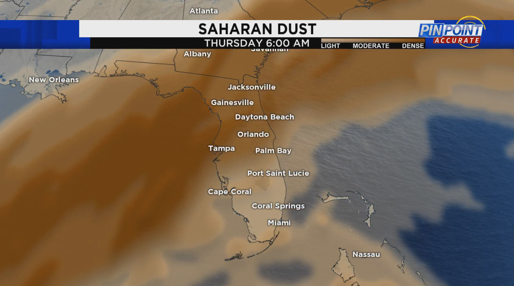 Have you seen the haze? Saharan Dust arrives in Central Florida