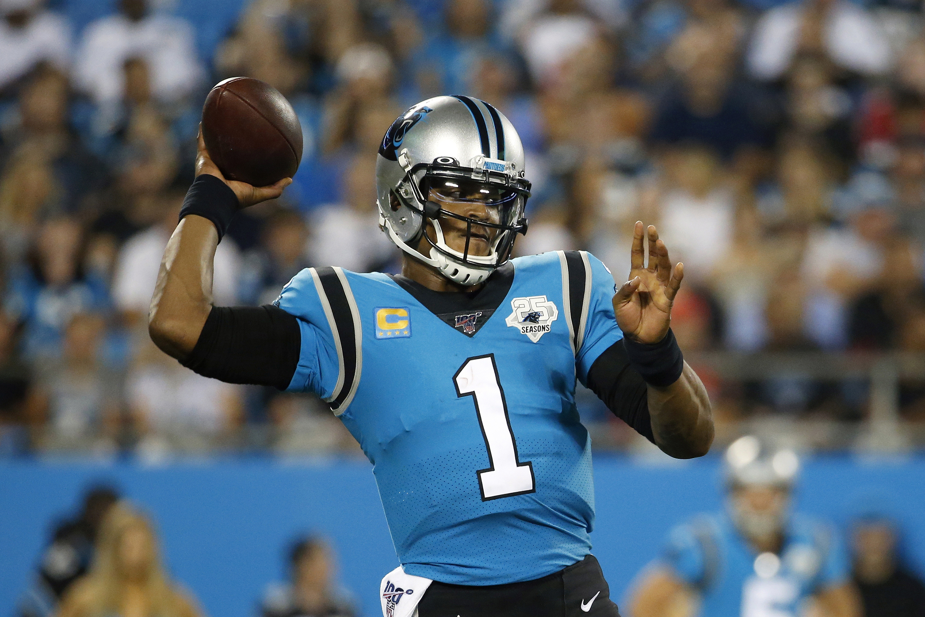 Cam Newton on his return to Carolina: 'I'm still floating' 