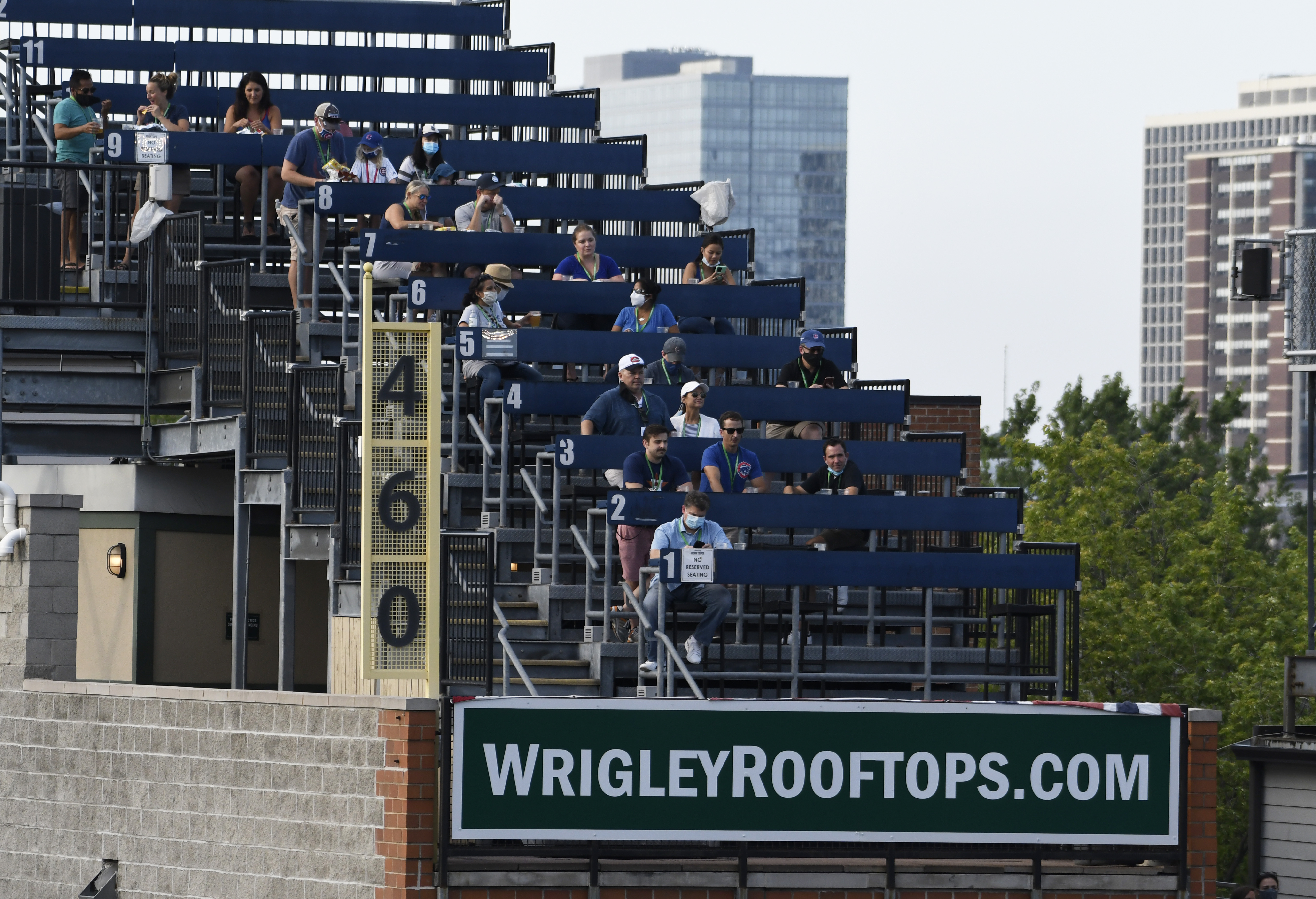 In pandemic year, Wrigley Rooftops give rare opportunity