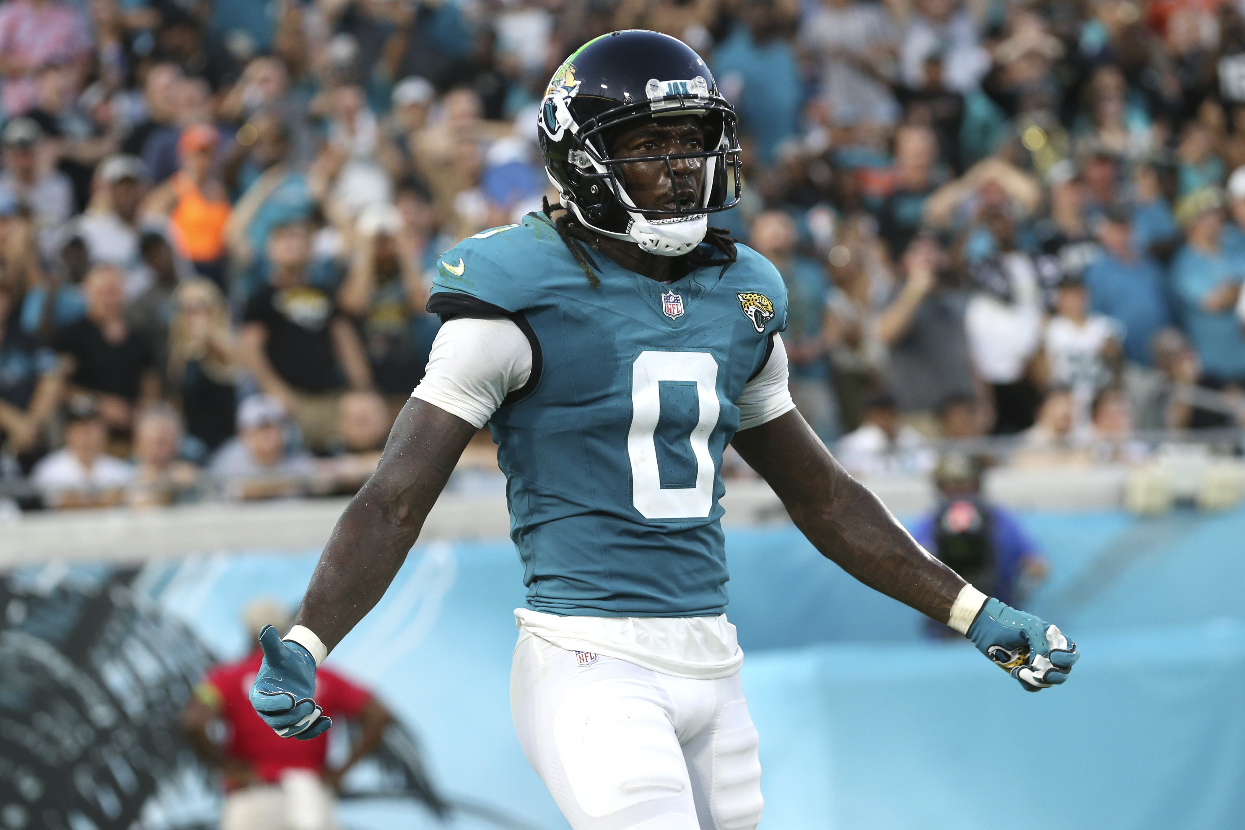 Calvin Ridley to wear Jacksonville Jaguars number zero jersey