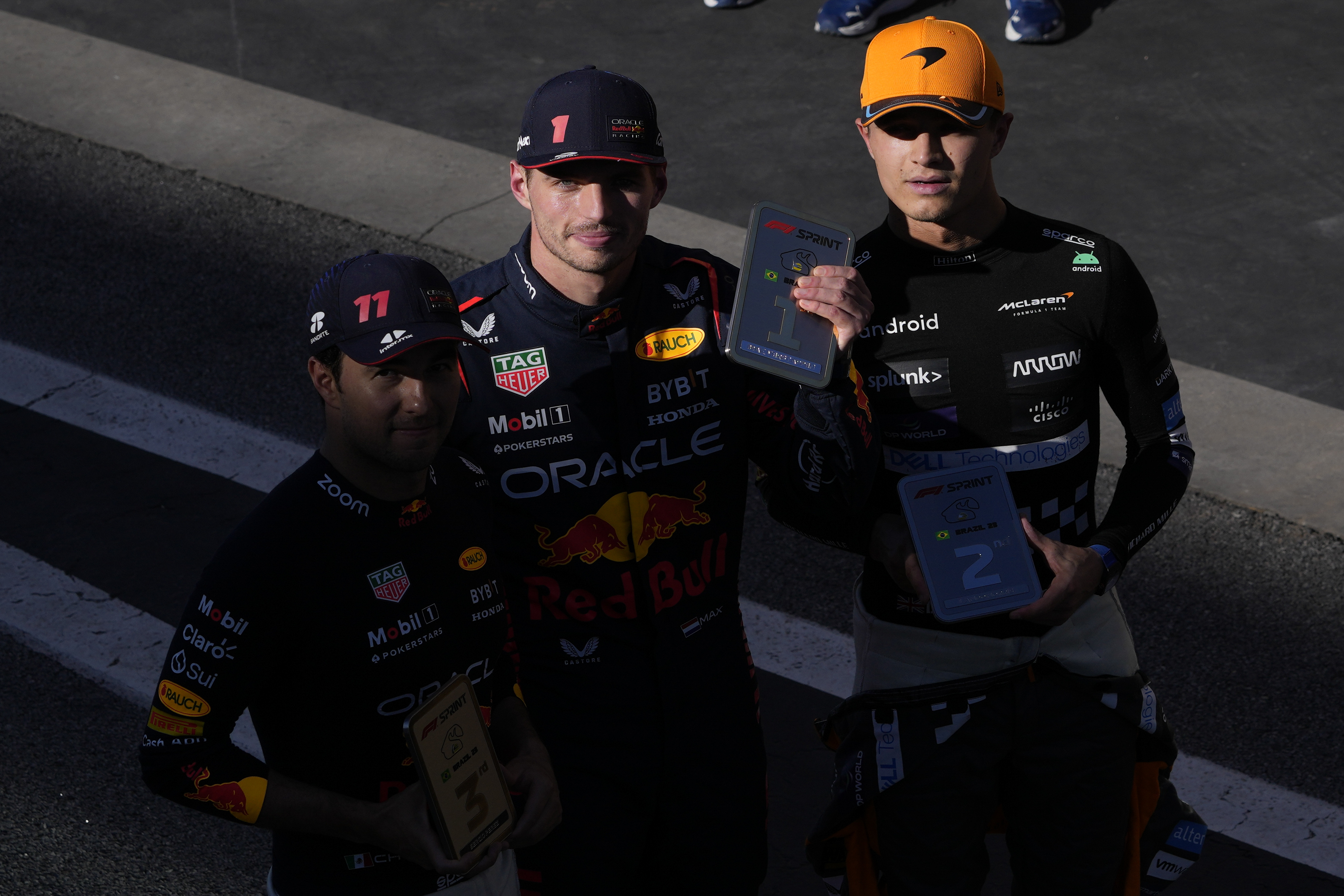 Red Bull's Perez gets some solace at sprint race of Brazilian Formula One  Grand Prix