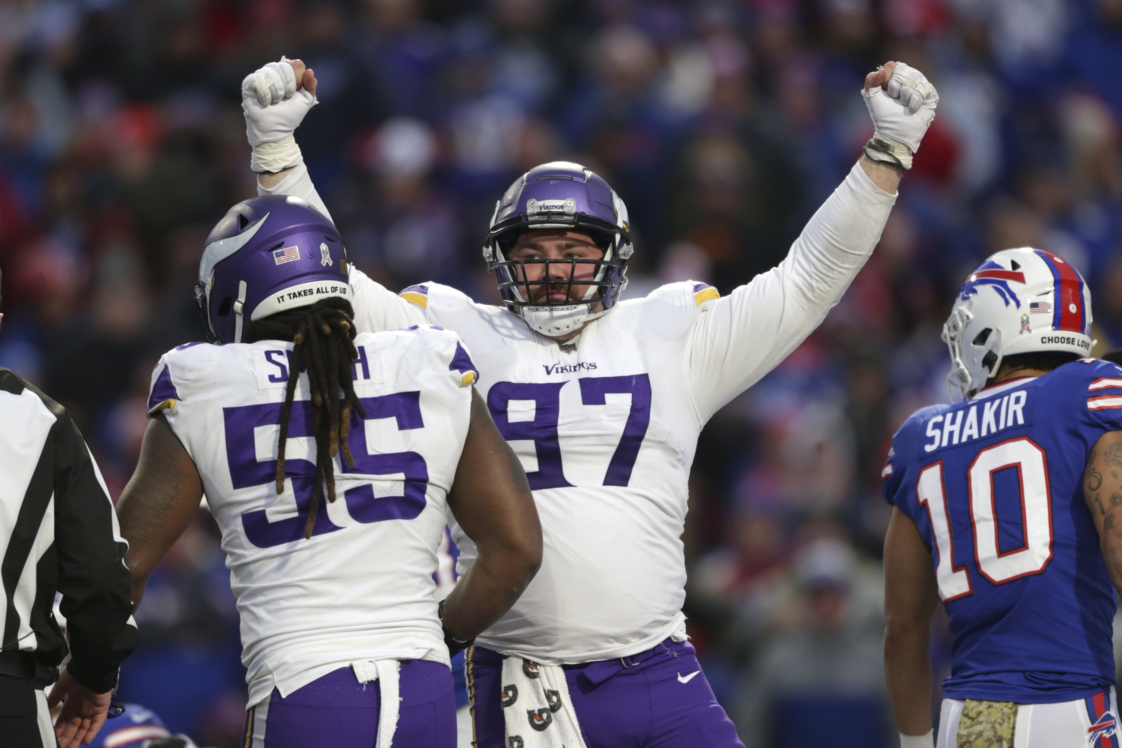 Vikings get critical Allen turnovers, stun Bills 33-30 in OT